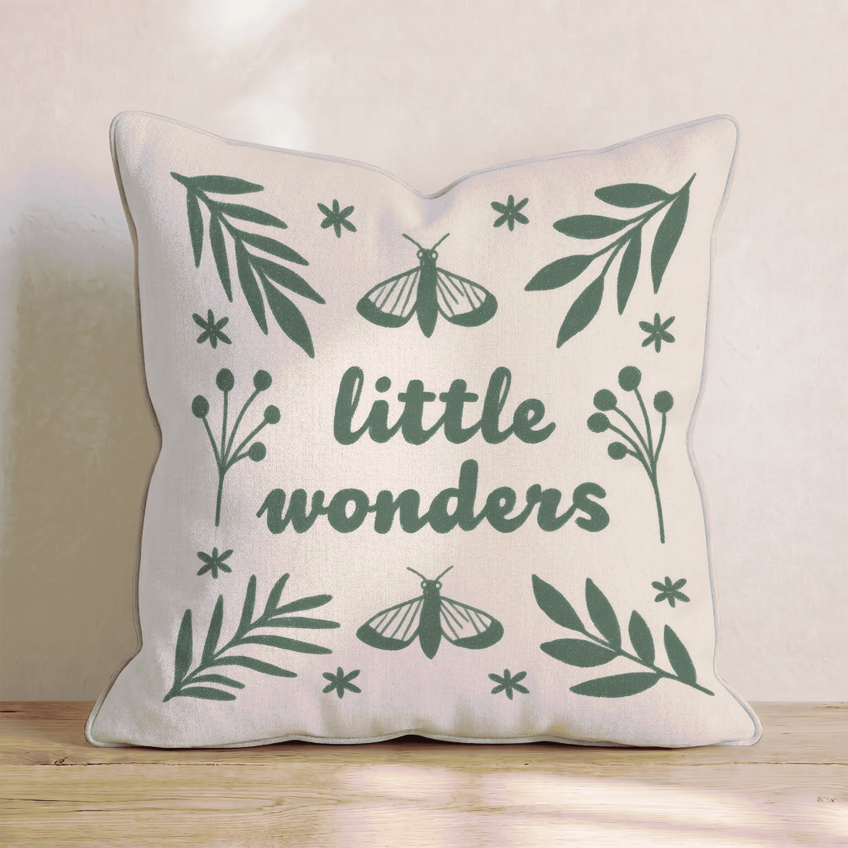 Little Wonders Throw Pillow - Benton Lane Home - Hillcroft Home