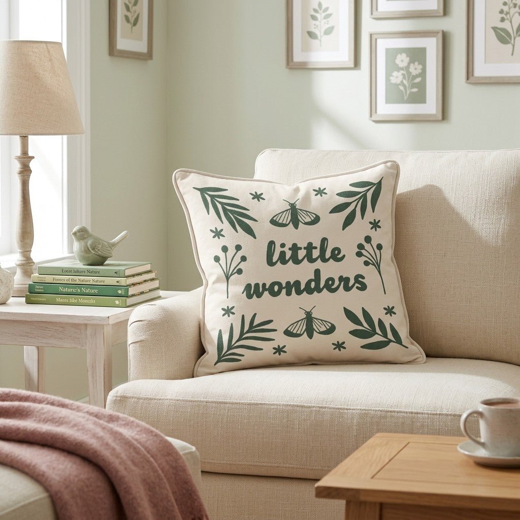Little Wonders Throw Pillow - Benton Lane Home - Hillcroft Home