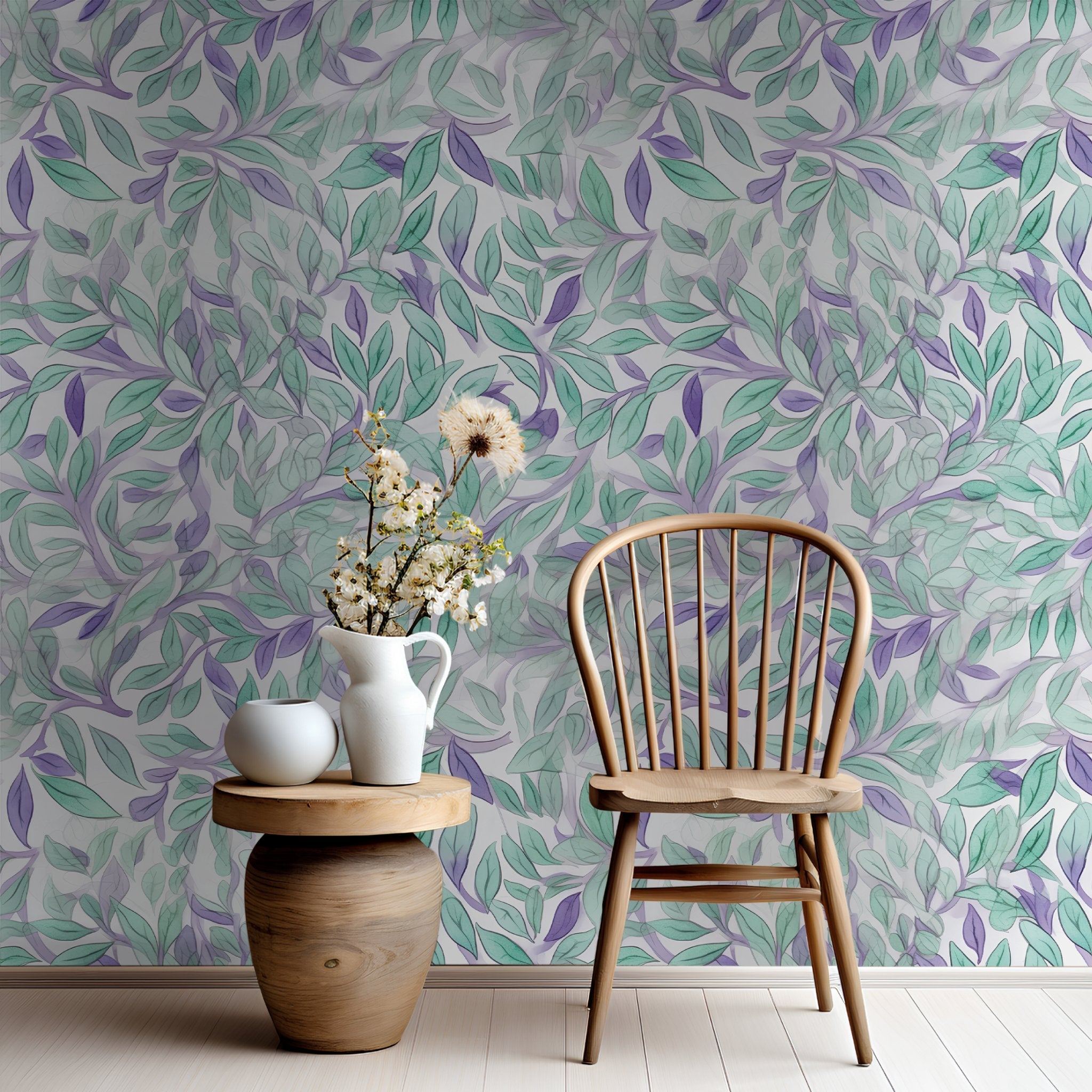 Livia Floral Wallpaper - Painted Paper