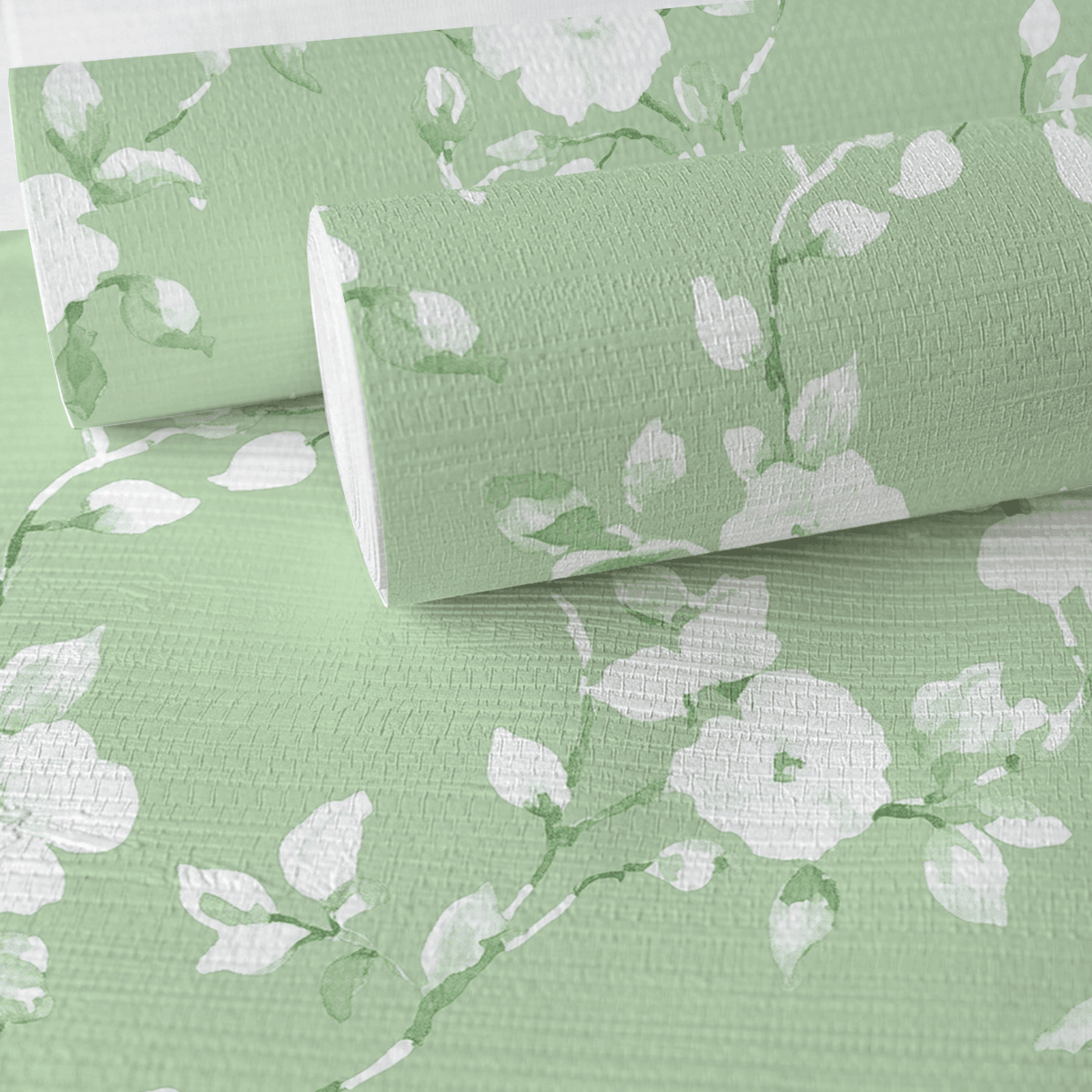 Lola Faux Grasscloth Wallpaper - Benton Lane Home - Lemon Park