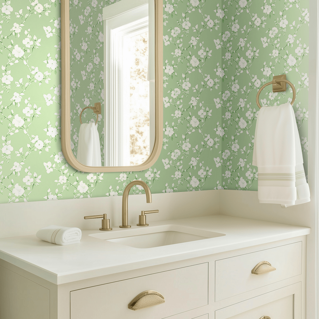 Lola Wallpaper - Benton Lane Home - Lemon Park