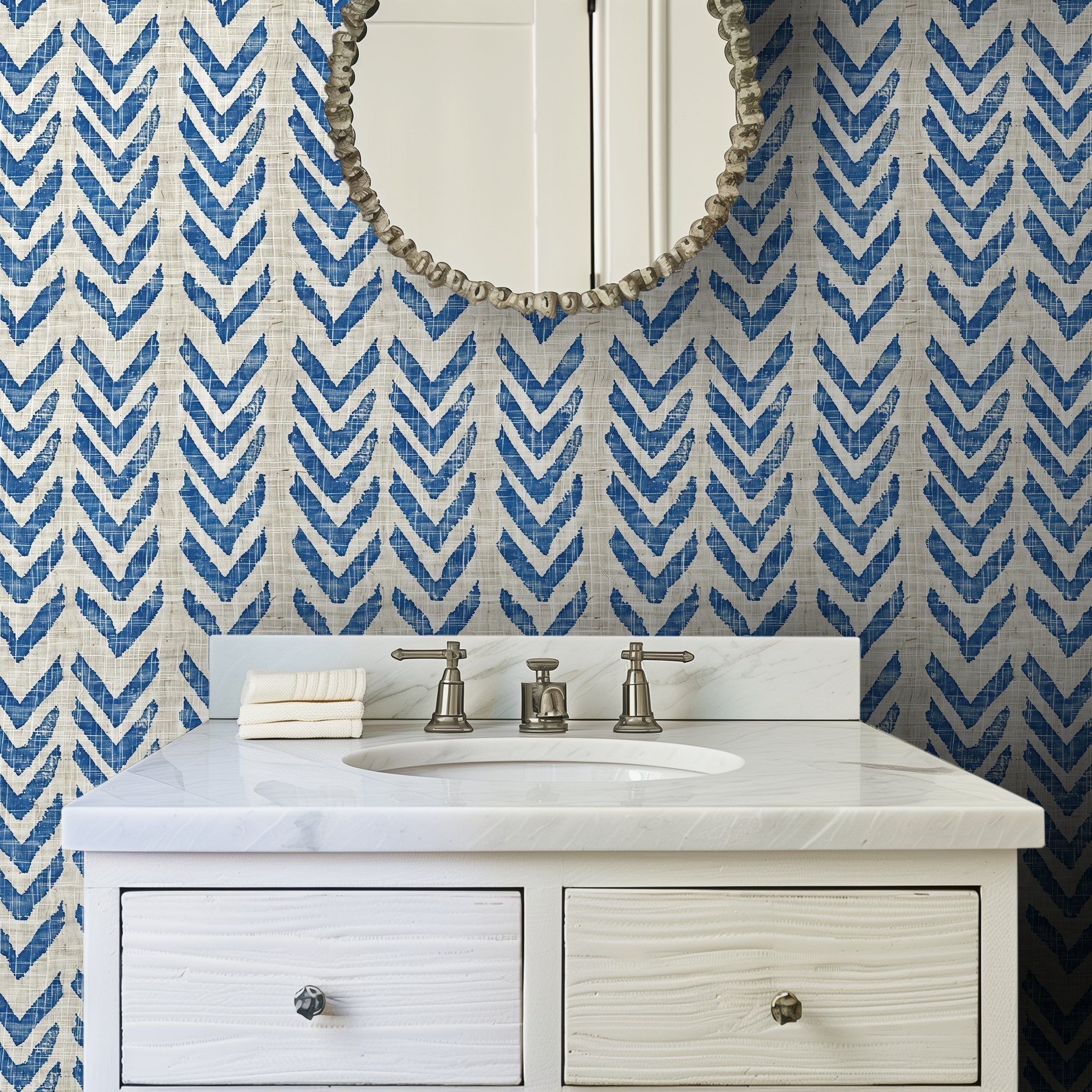 Lolly Wallpaper - Benton Lane Home - Painted Paper