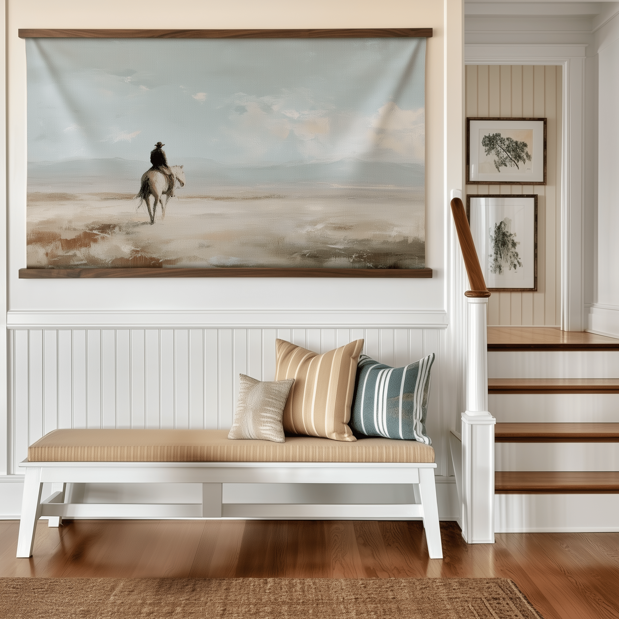 Lone Rider - Tapestry - Benton Lane Home - Lemon Park