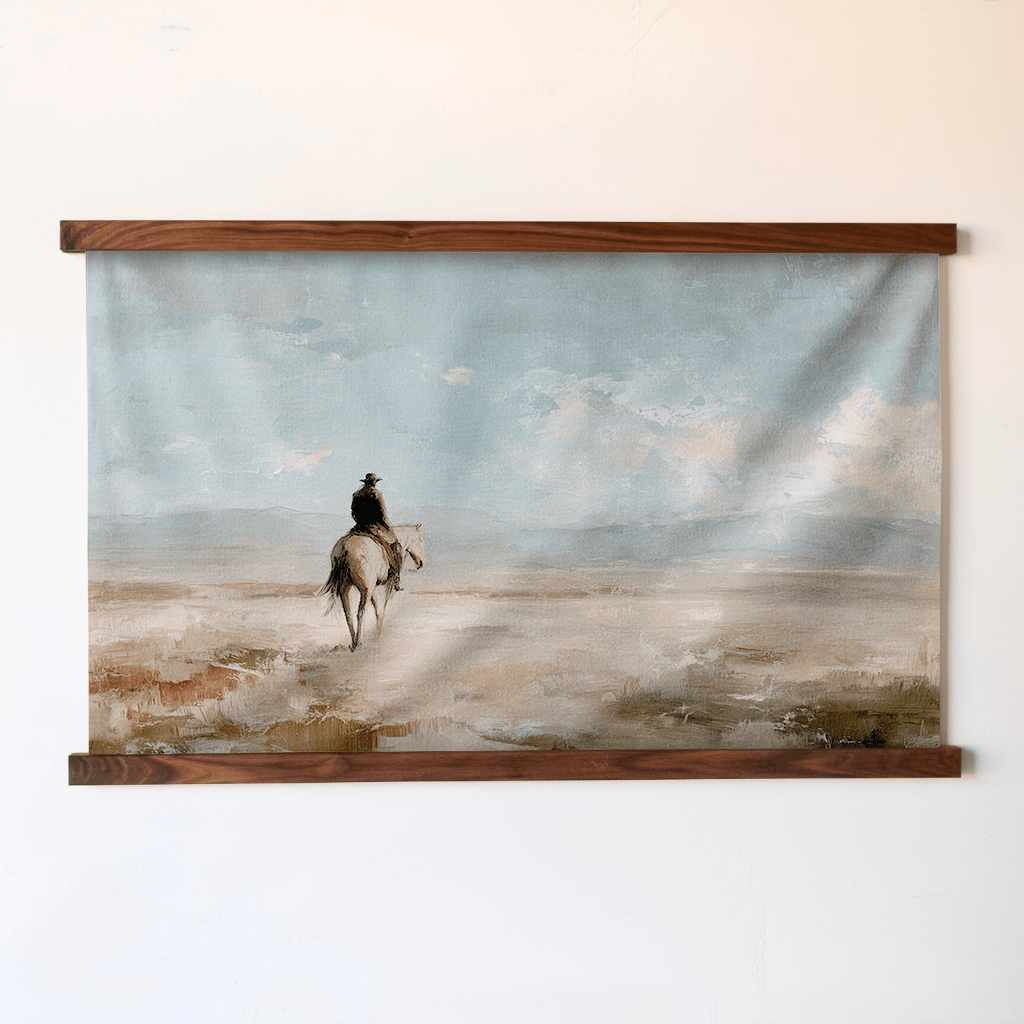 Lone Rider - Tapestry - Benton Lane Home - Lemon Park