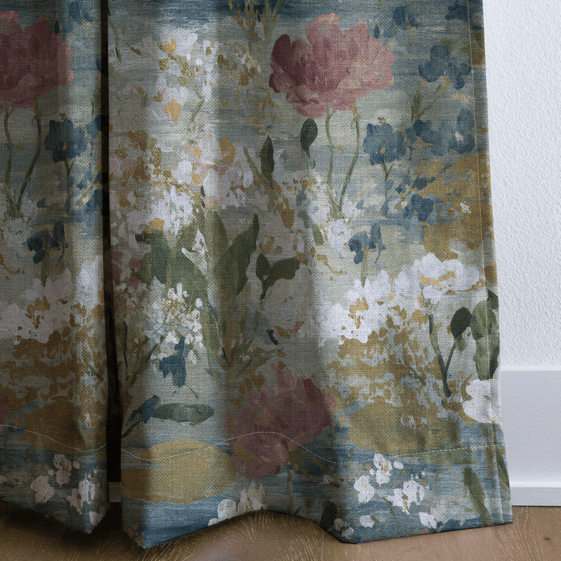 Loose Stems - Drapery - Benton Lane Home - Lemon Park