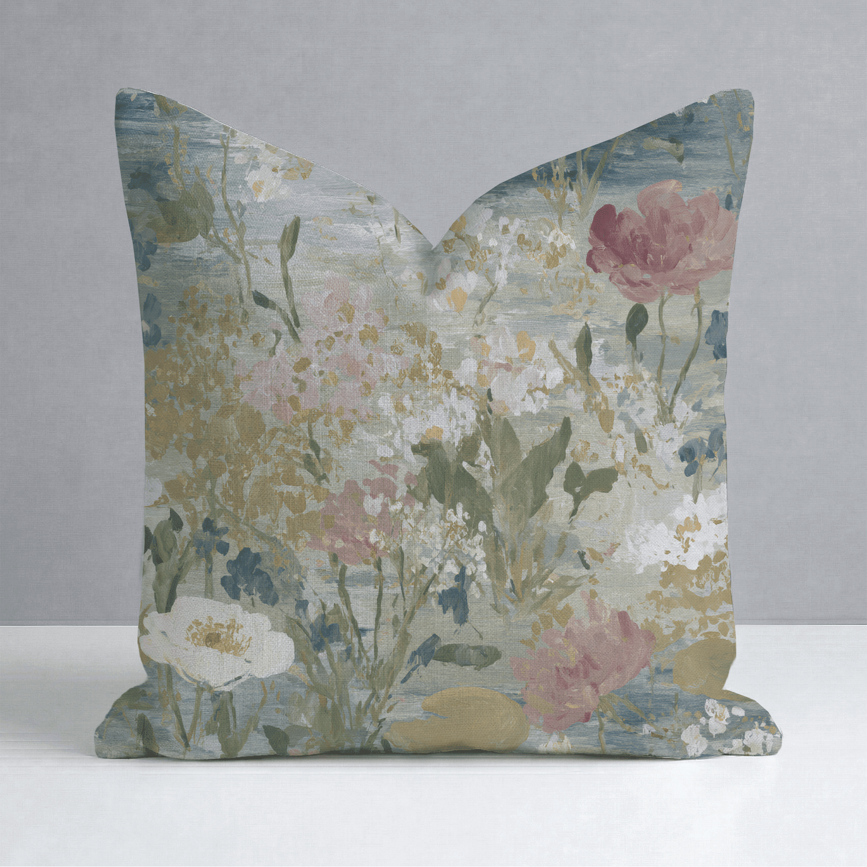 Loose Stems Throw Pillow - Benton Lane Home - Lemon Park