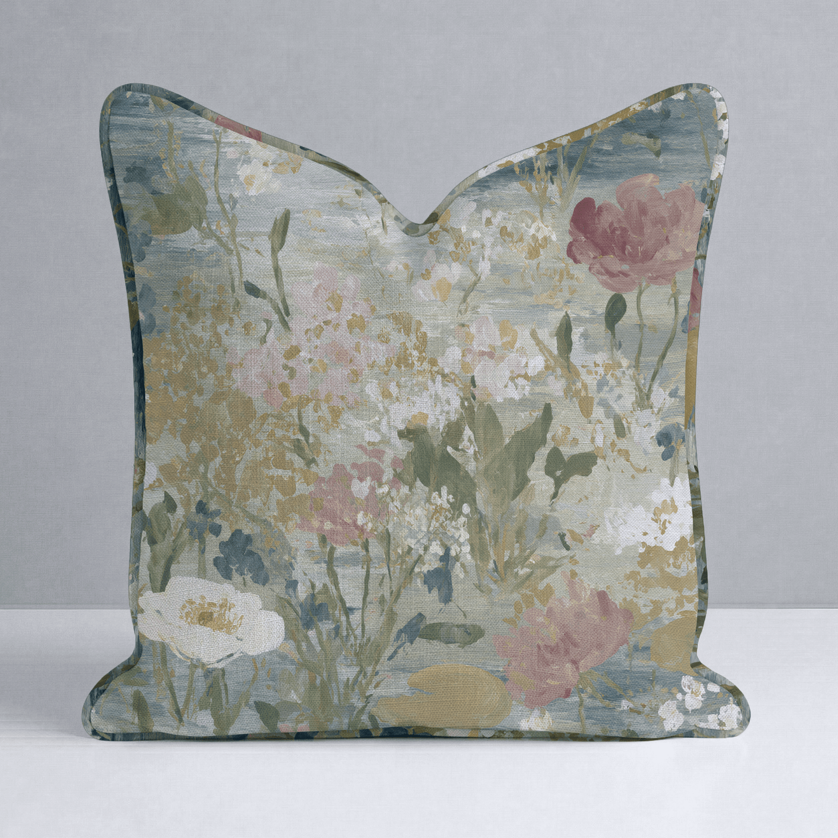 Loose Stems Throw Pillow - Benton Lane Home - Lemon Park
