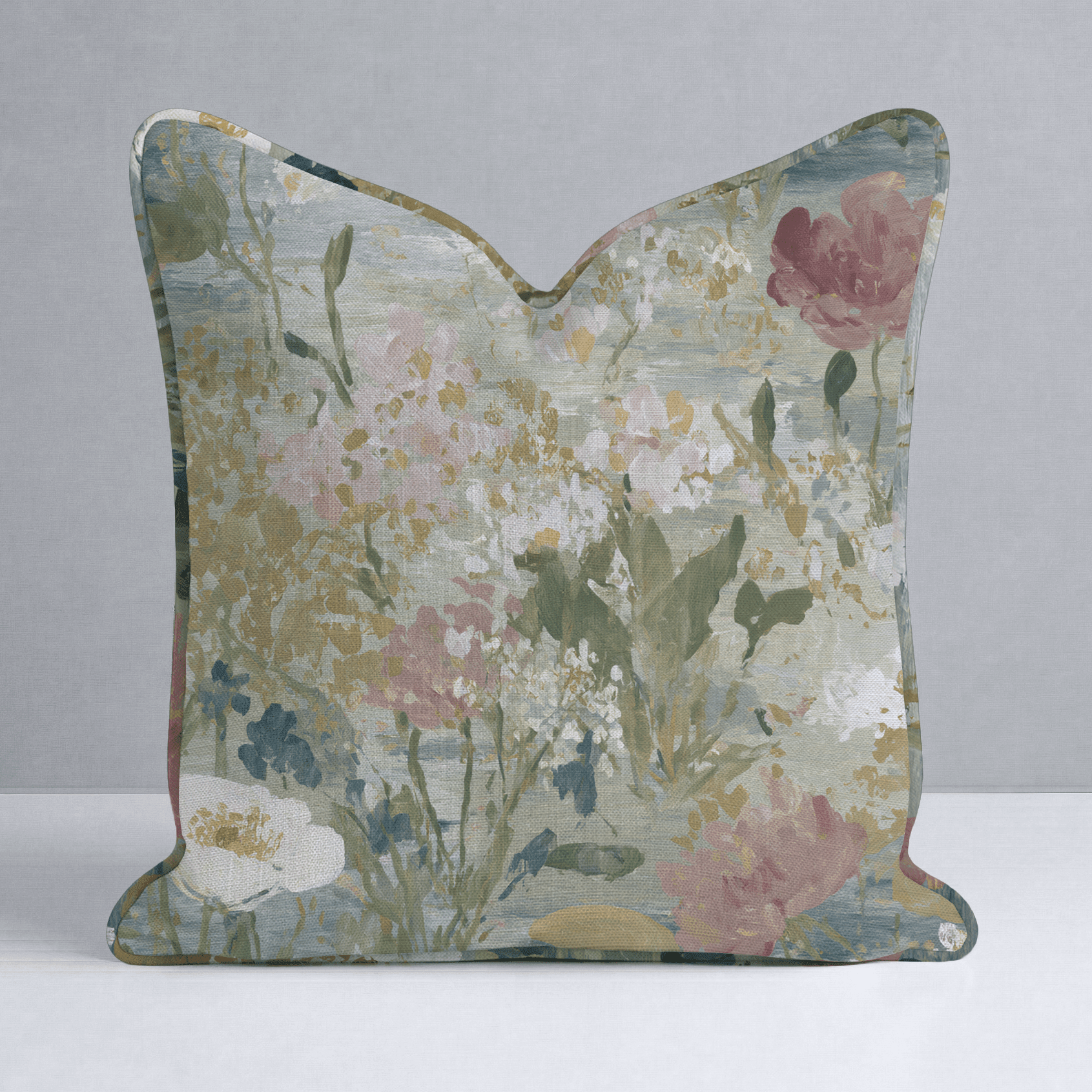 Loose Stems Throw Pillow - Benton Lane Home - Lemon Park