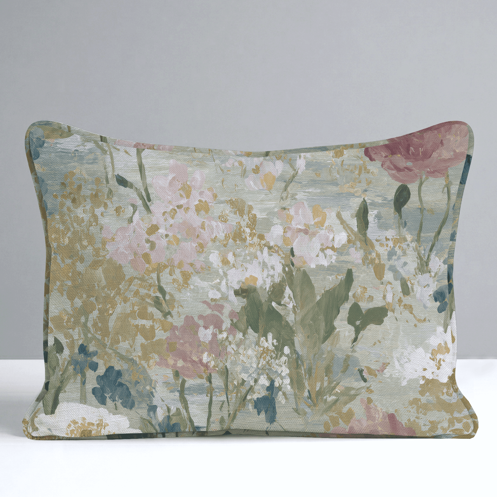 Loose Stems Throw Pillow - Benton Lane Home - Lemon Park
