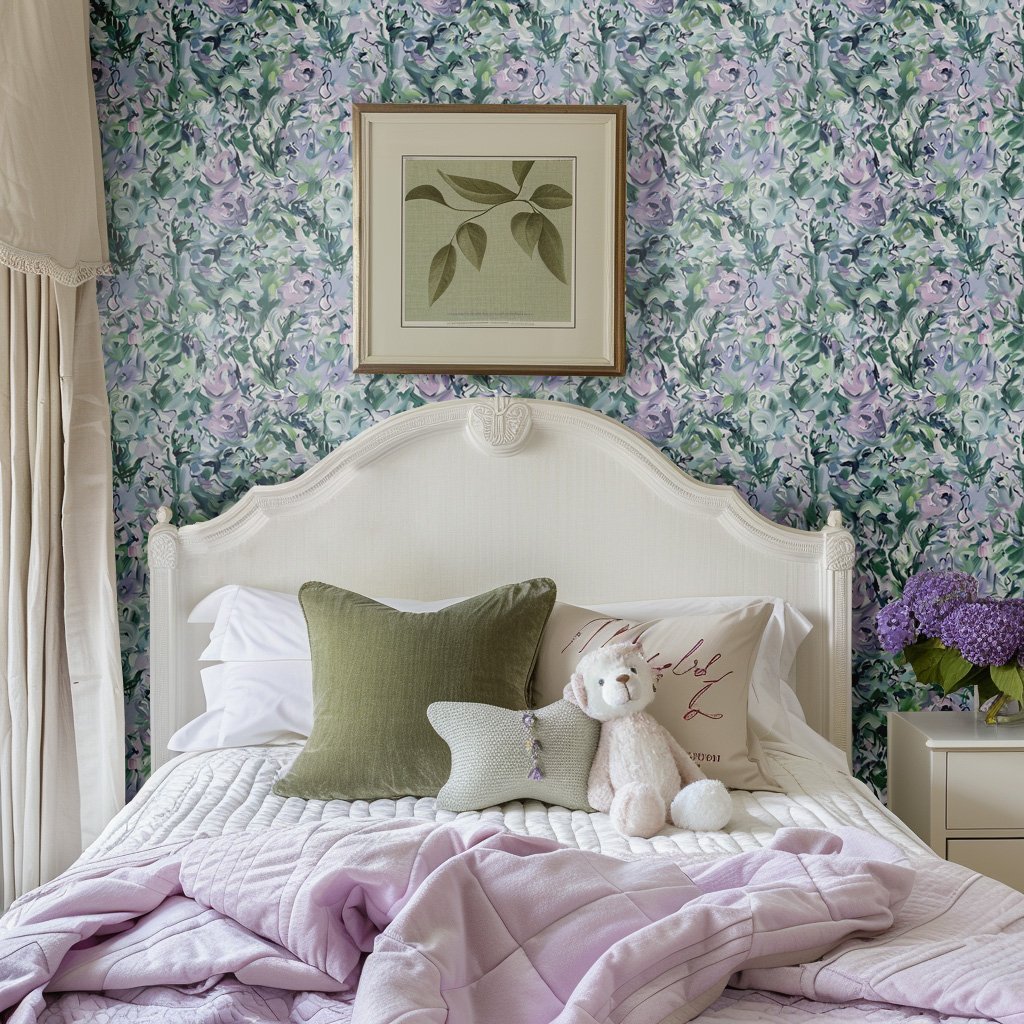 Lorna Wallpaper - Benton Lane Home - Painted Paper