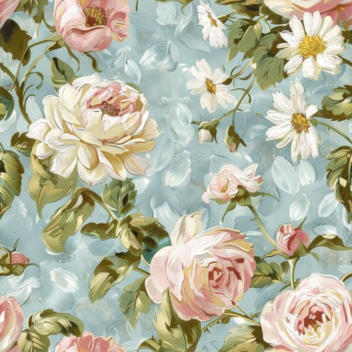 Louisa Floral Wallpaper - Benton Lane Home - Painted Paper