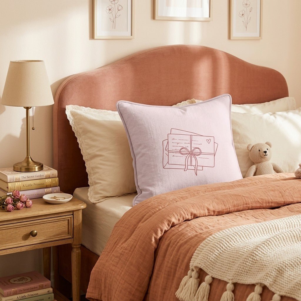 Love Letters Throw Pillow - Benton Lane Home - Hillcroft Home