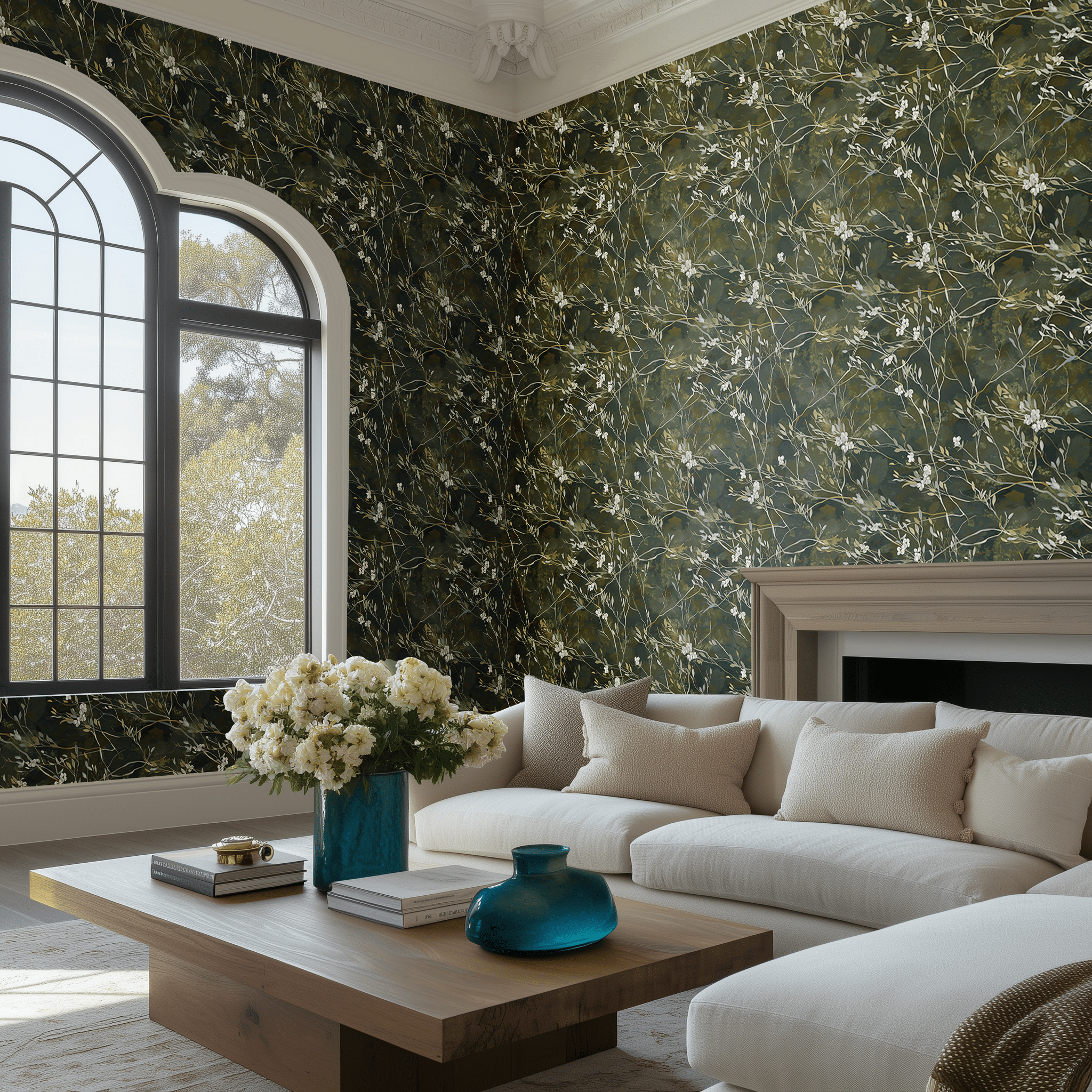 Lowland Reverie Wallpaper - Benton Lane Home - Painted Paper