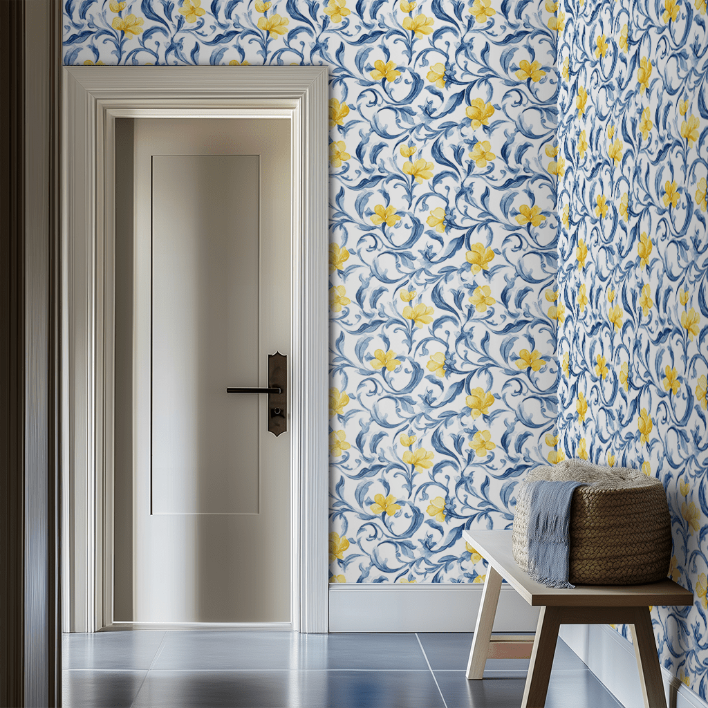 Lucca Wallpaper - Benton Lane Home - Painted Paper