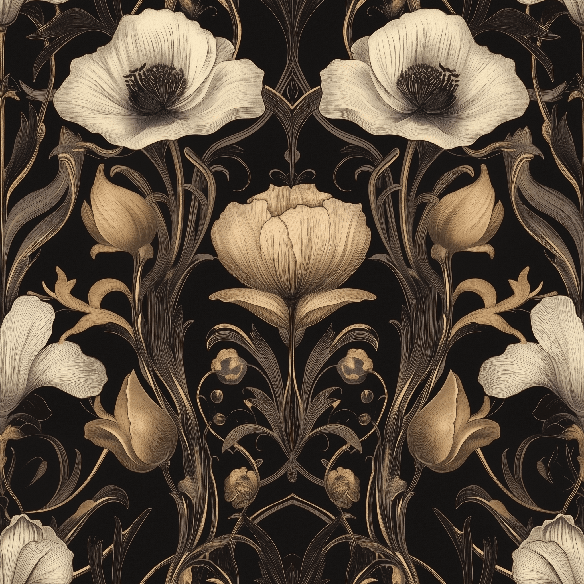 Lucenra Wallpaper - Benton Lane Home - Painted Paper
