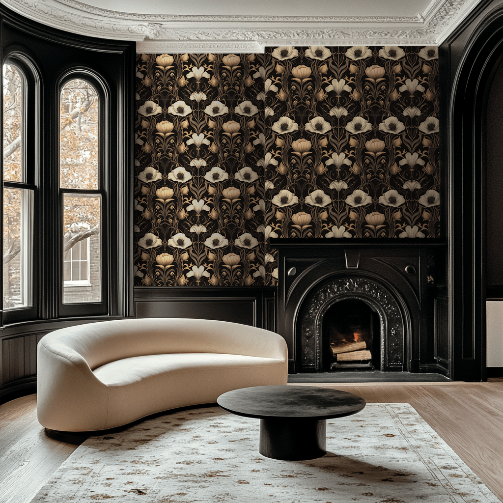 Lucenra Wallpaper - Benton Lane Home - Painted Paper