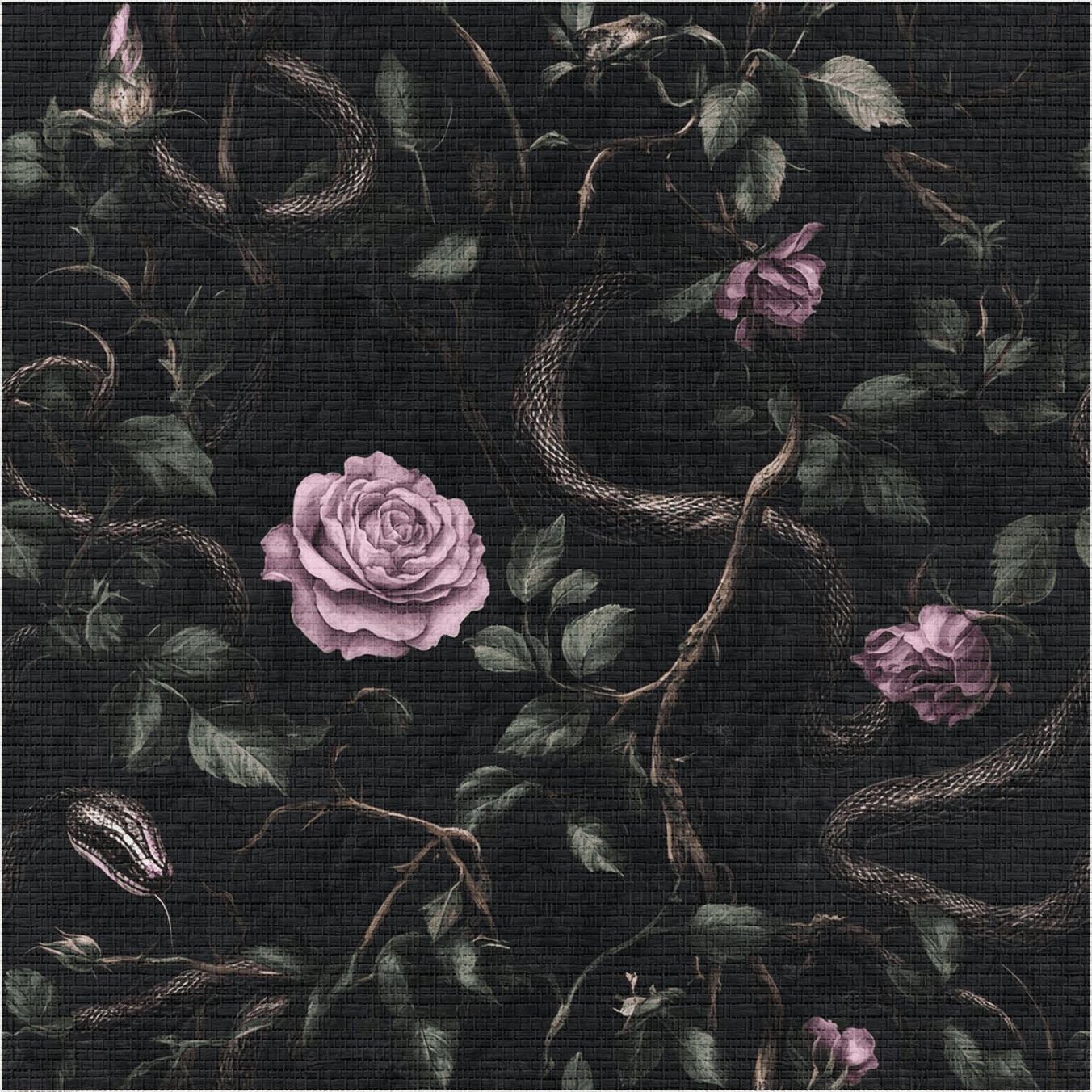 Lucien Faux Grasscloth Wallpaper - Benton Lane Home - Painted Paper