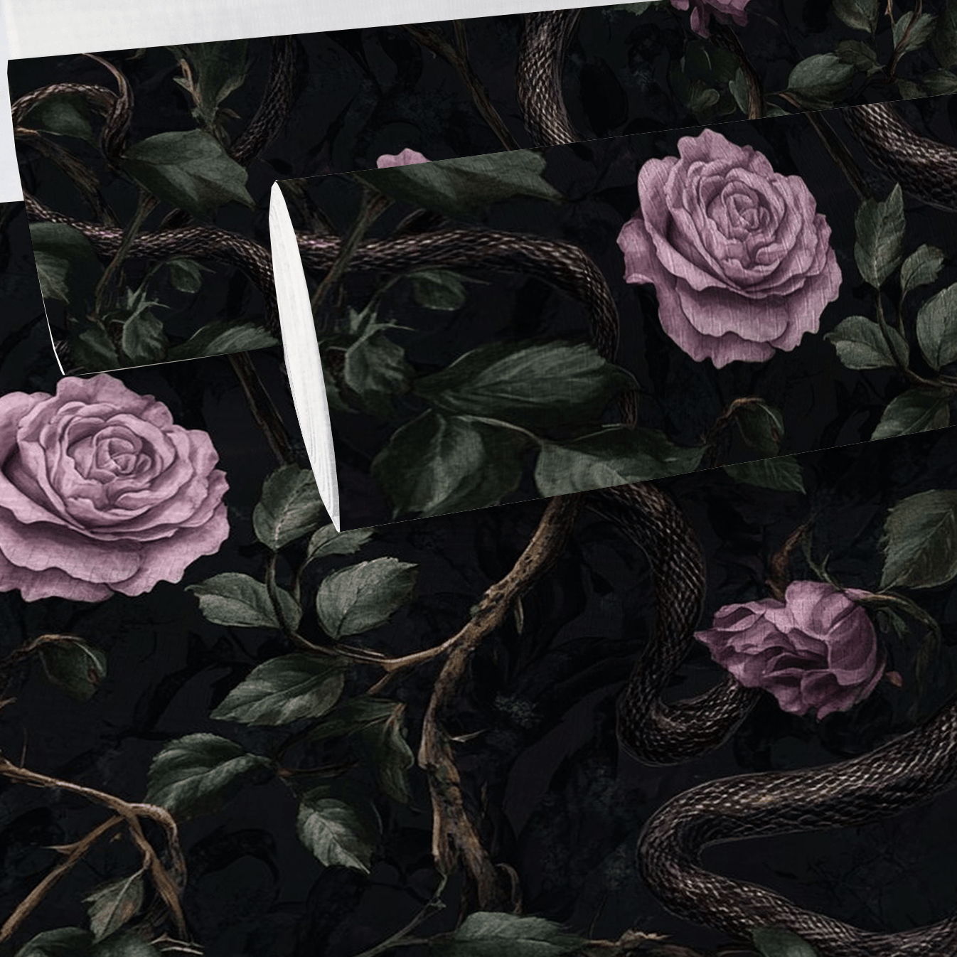 Lucien Faux Grasscloth Wallpaper - Painted Paper