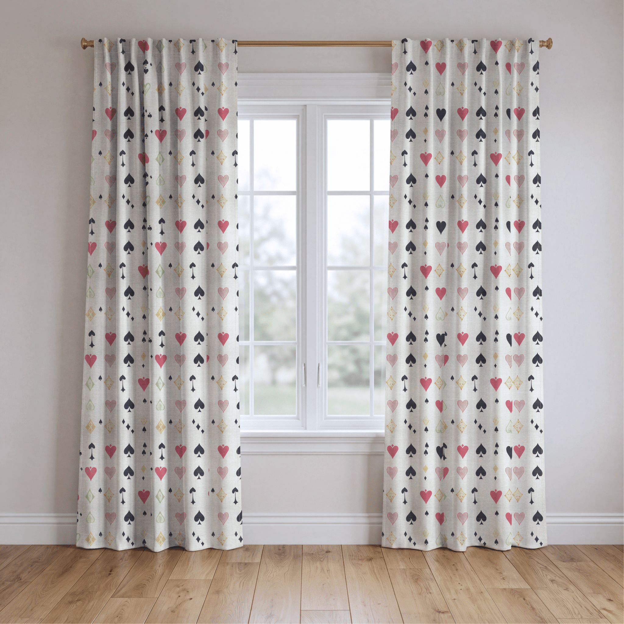 Luck of the Draw - Drapery - Benton Lane Home - Lemon Park