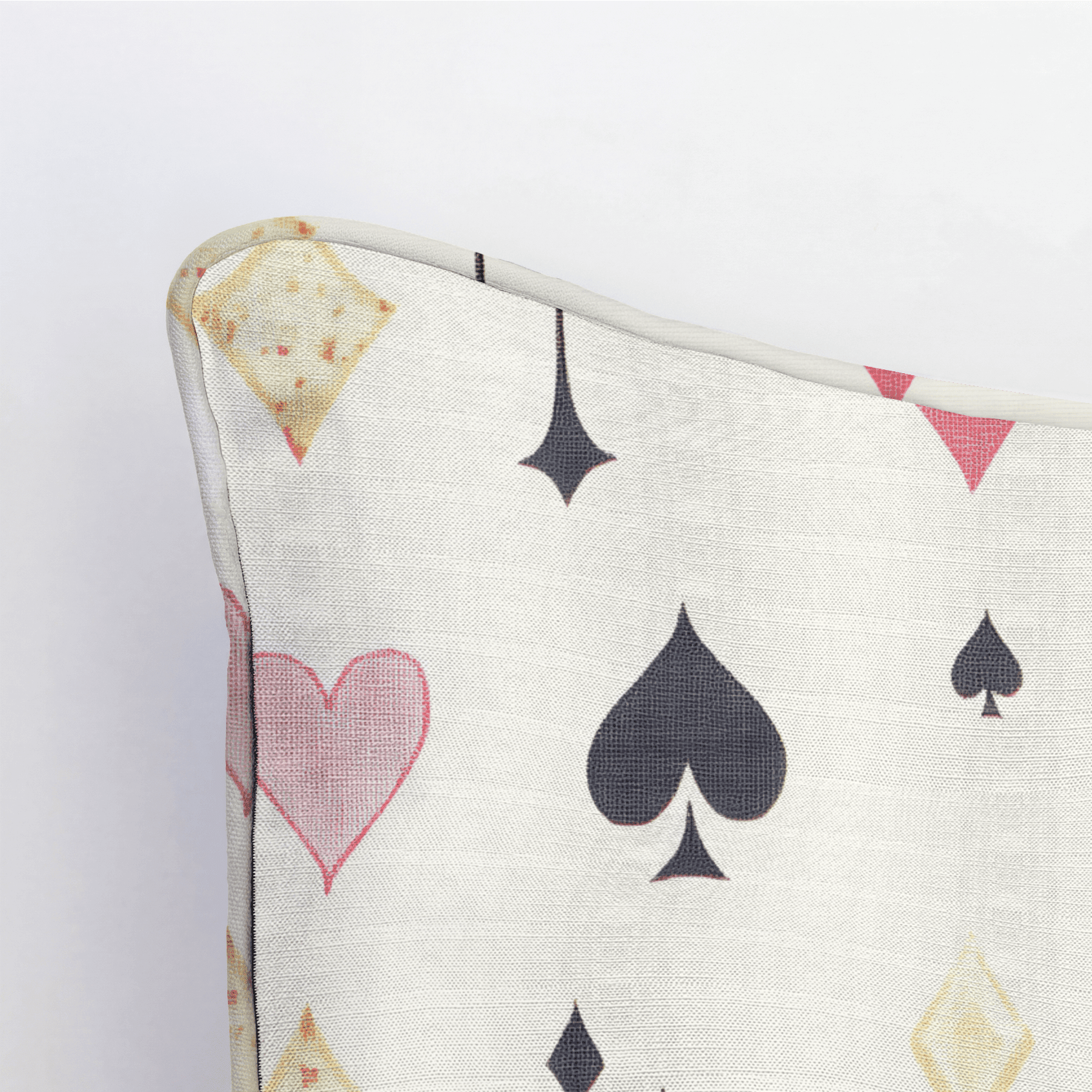 Luck of the Draw Throw Pillow - Benton Lane Home - Lemon Park