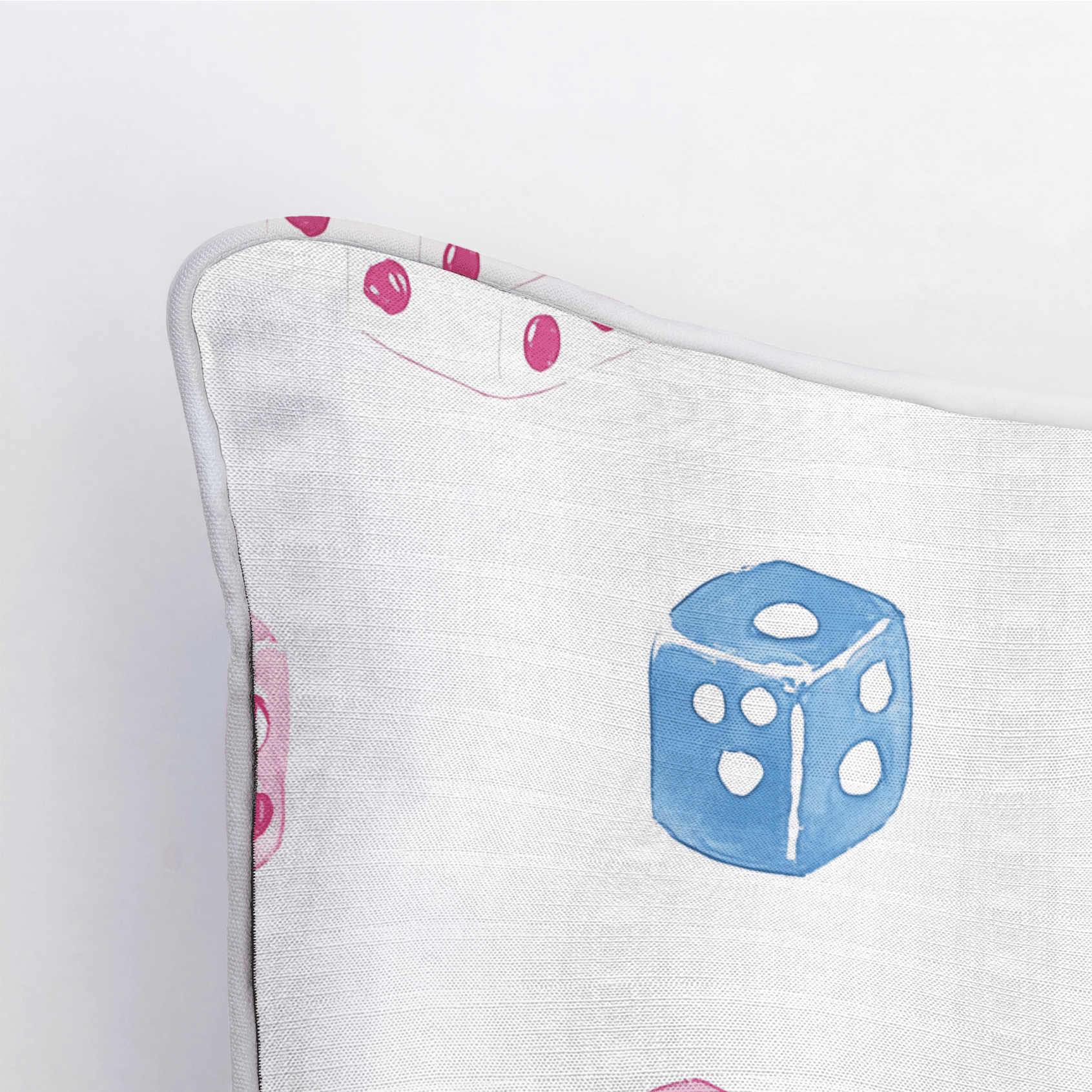 Lucky Dice Throw Pillow - Benton Lane Home - Lemon Park