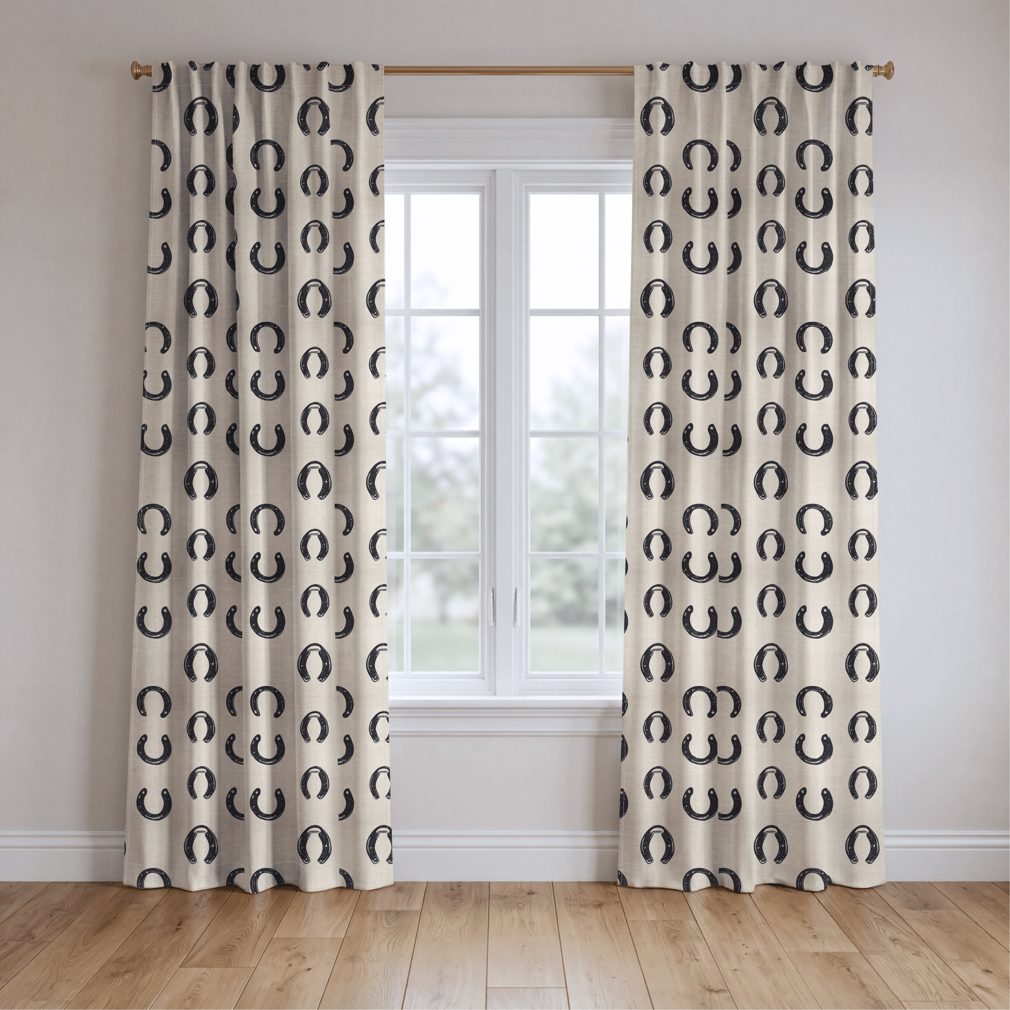 Lucky You - Drapery - Benton Lane Home - Lemon Park