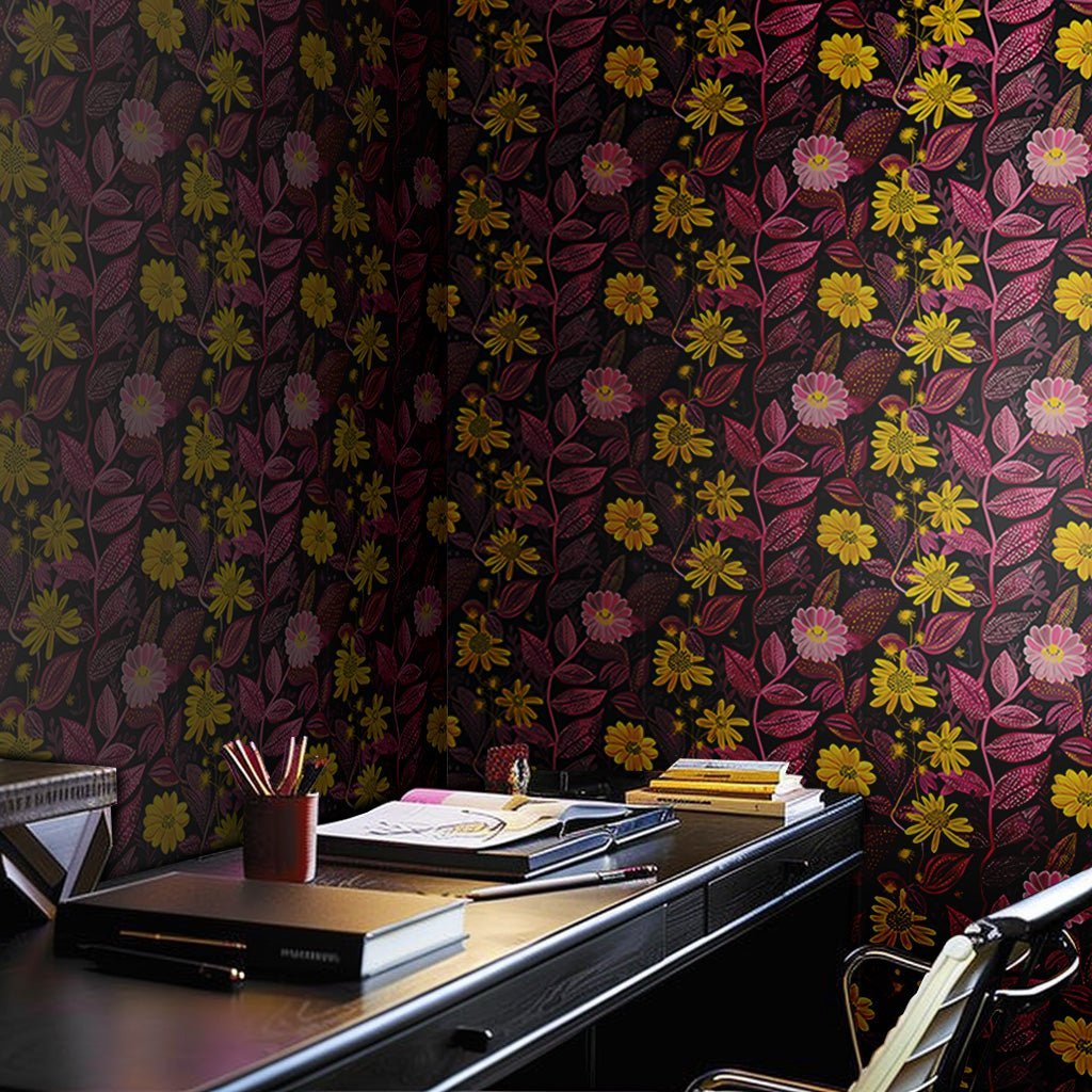 Luella Wallpaper - Benton Lane Home - Painted Paper
