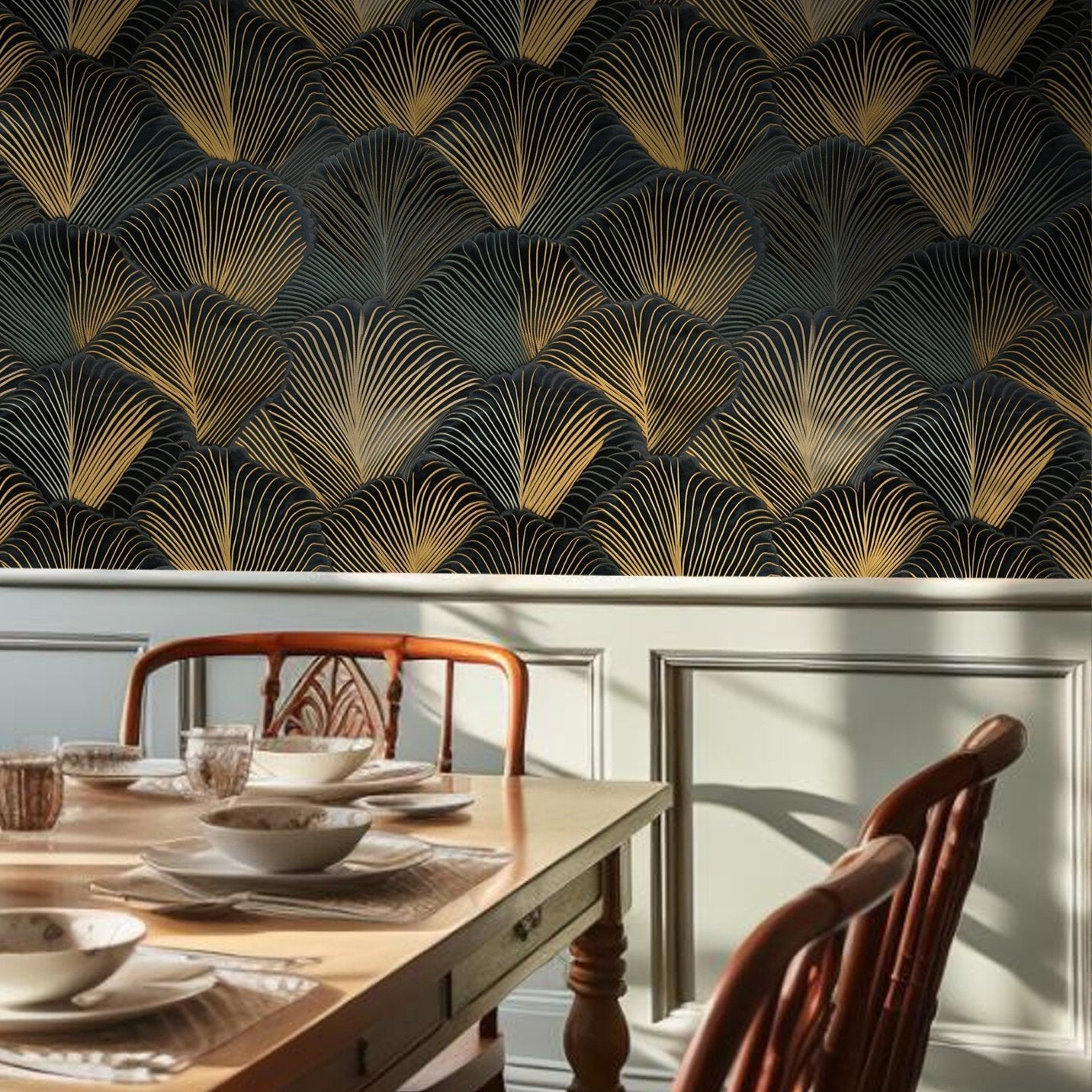 Luminara Wallpaper - Benton Lane Home - Painted Paper