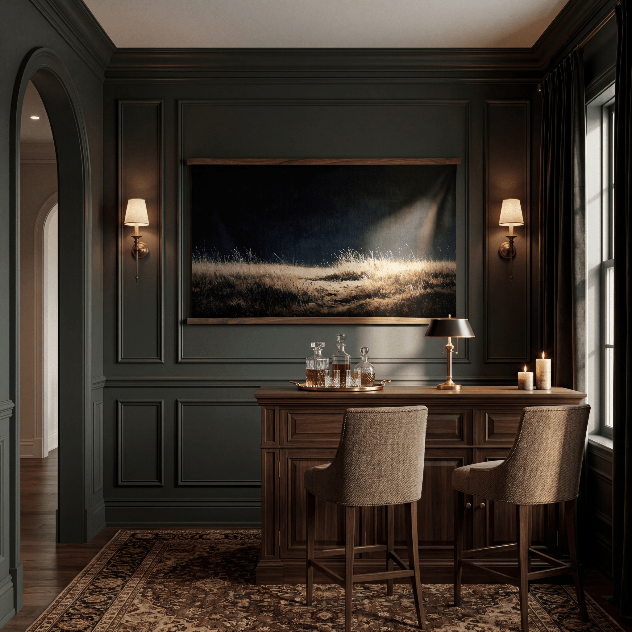 Luminous Field - Tapestry - Benton Lane Home - Painted Paper