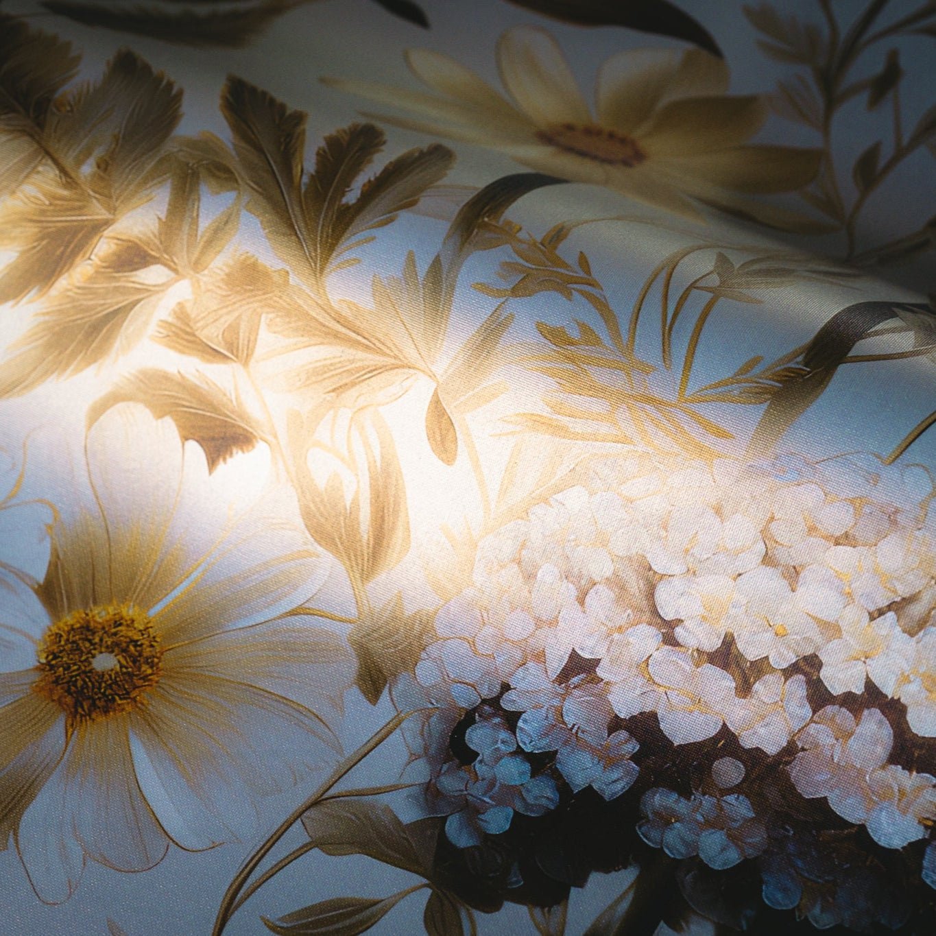 Luna Floral Wallpaper - Benton Lane Home - Painted Paper