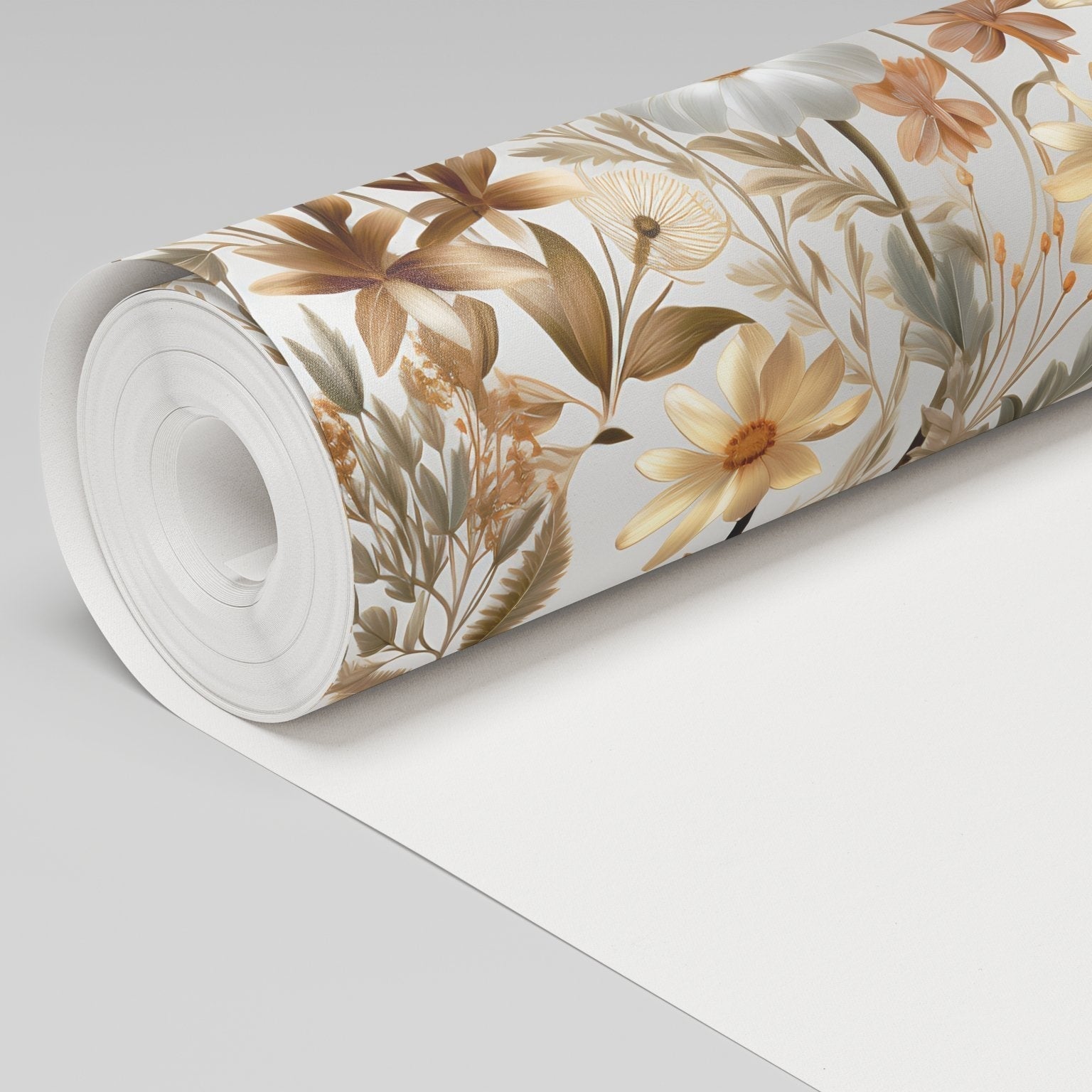 Luna Floral Wallpaper - Benton Lane Home - Painted Paper