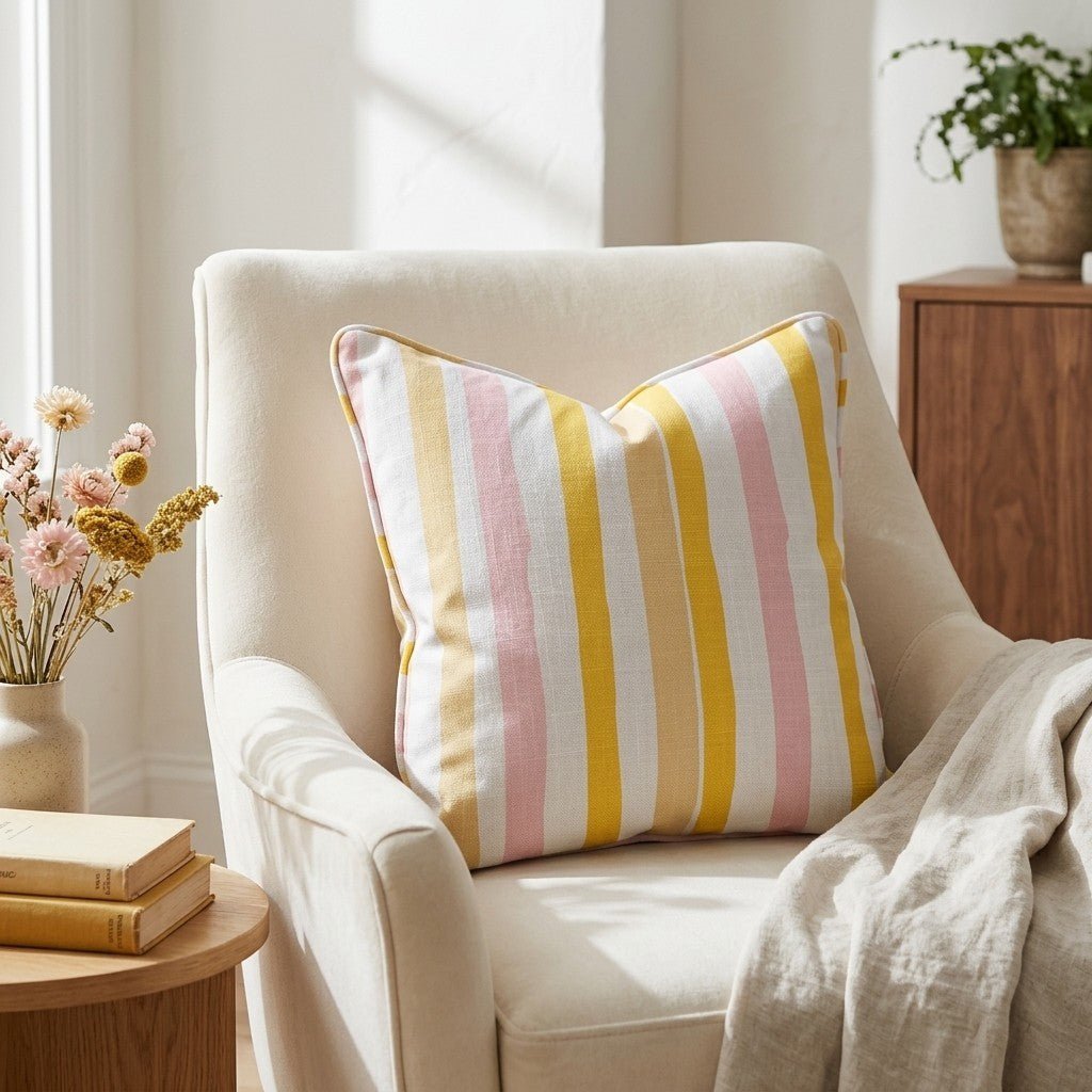 Luna Throw Pillow - Benton Lane Home - Lemon Park