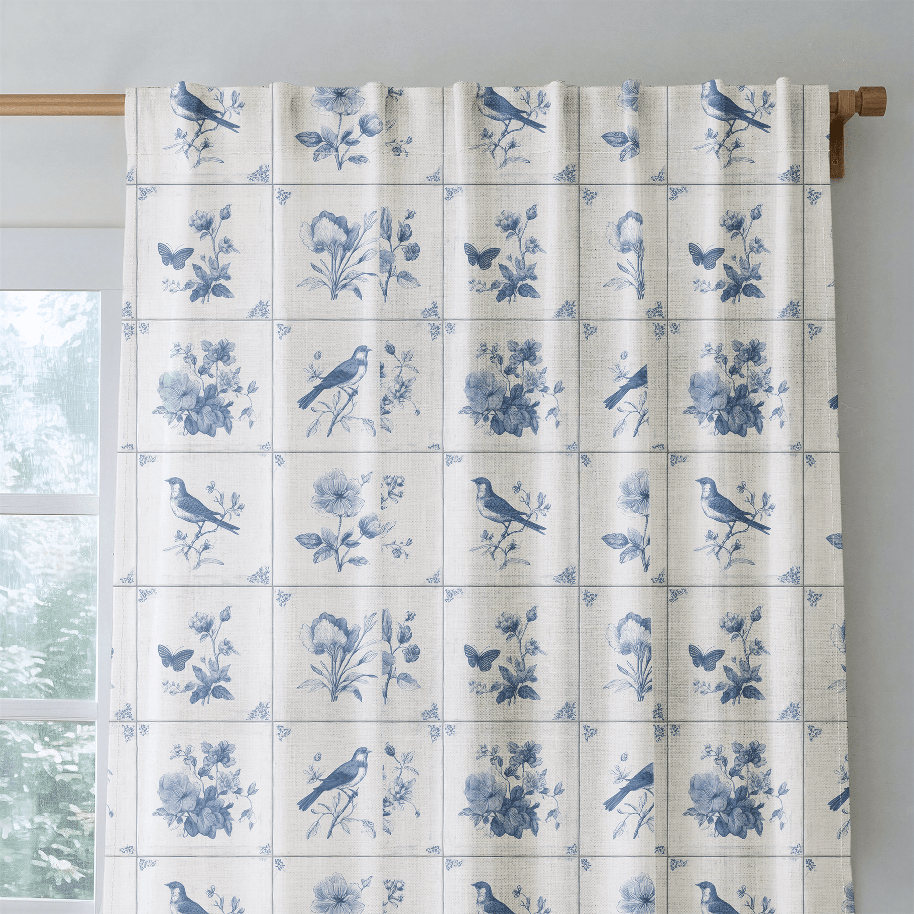 Lunaria - Drapery - Benton Lane Home - Lemon Park