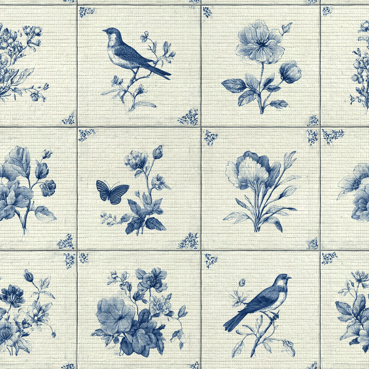Lunaria Faux Grasscloth Wallpaper - Lemon Park