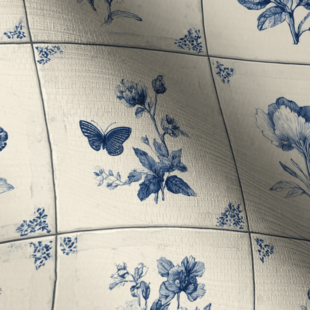 Lunaria Faux Grasscloth Wallpaper - Lemon Park