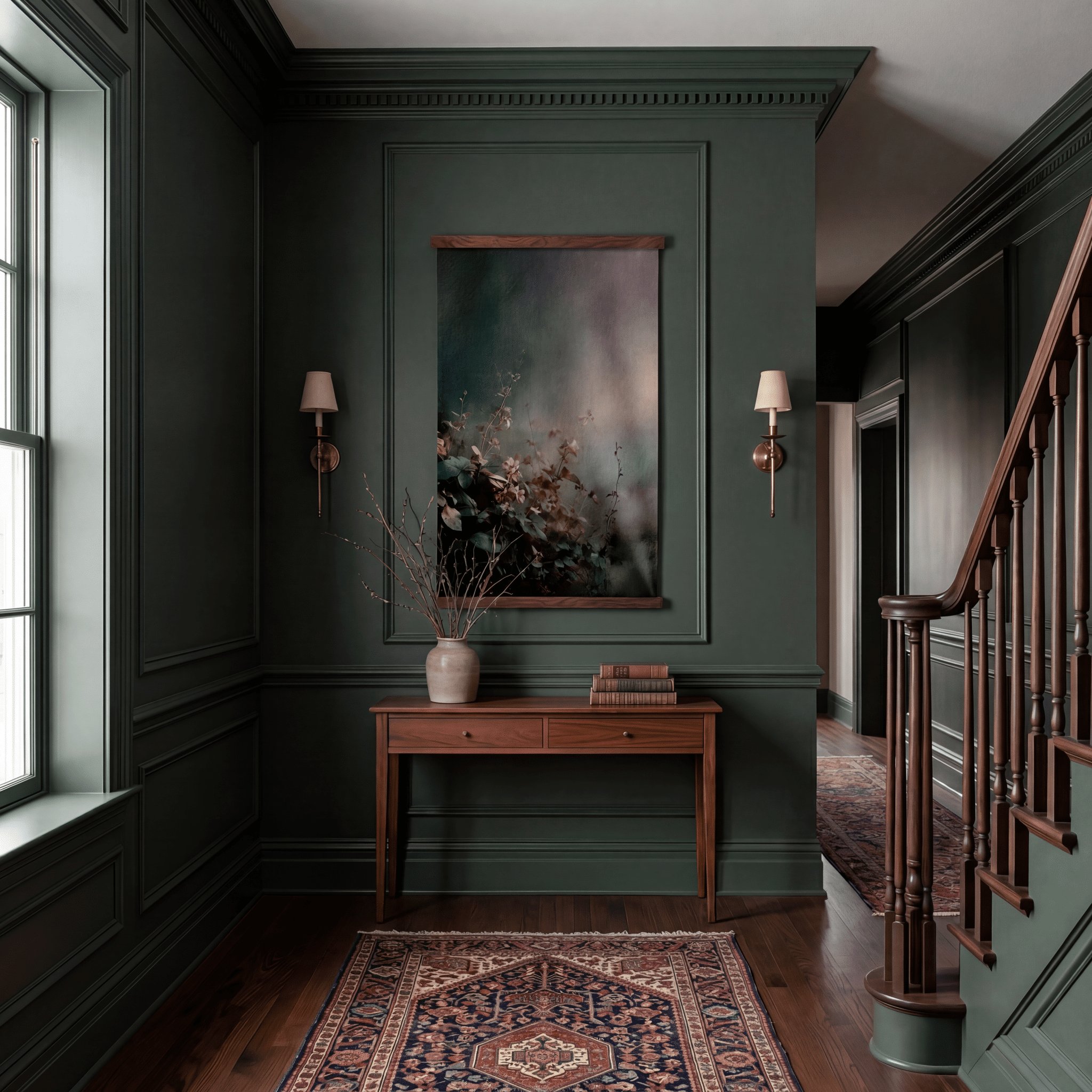 Lush Greenery - Tapestry - Benton Lane Home - Painted Paper
