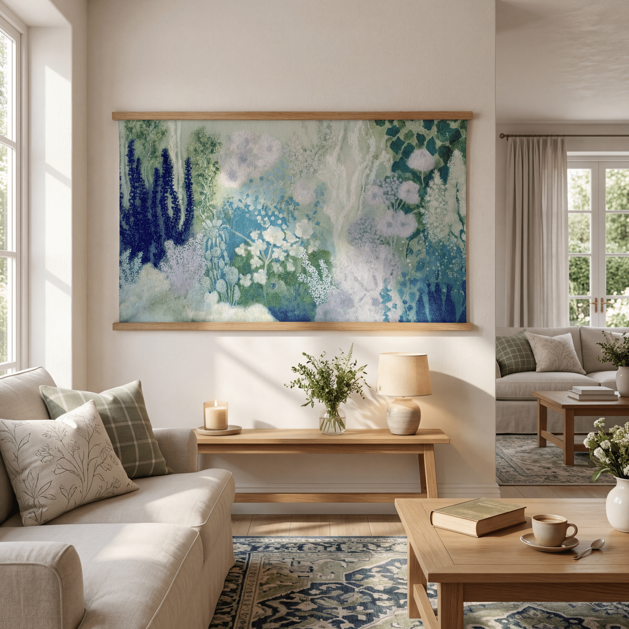 Lush Meadow (Green) - Tapestry - Benton Lane Home - Lemon Park