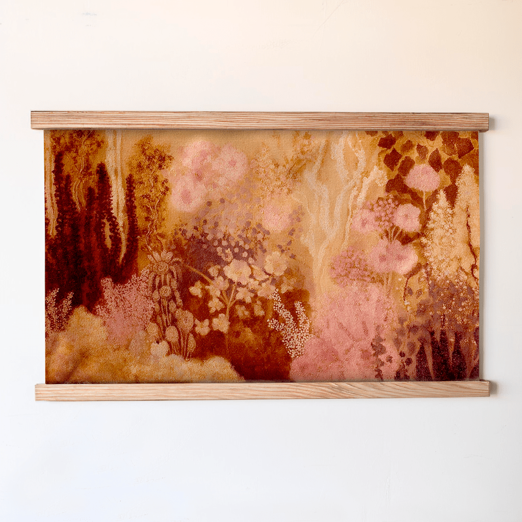 Lush Meadow (Orange) - Tapestry - Benton Lane Home - Lemon Park
