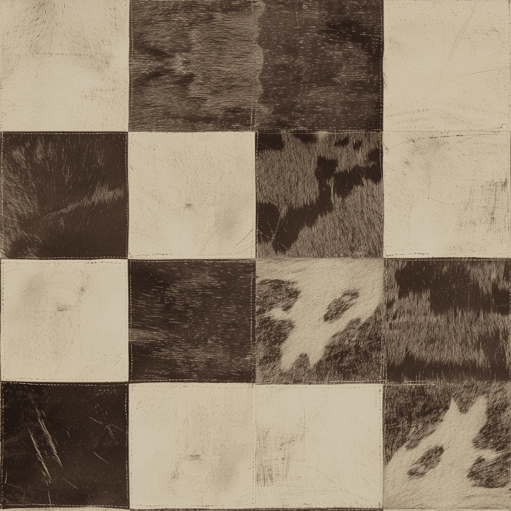 Lyle Cowhide Wallpaper - Painted Paper