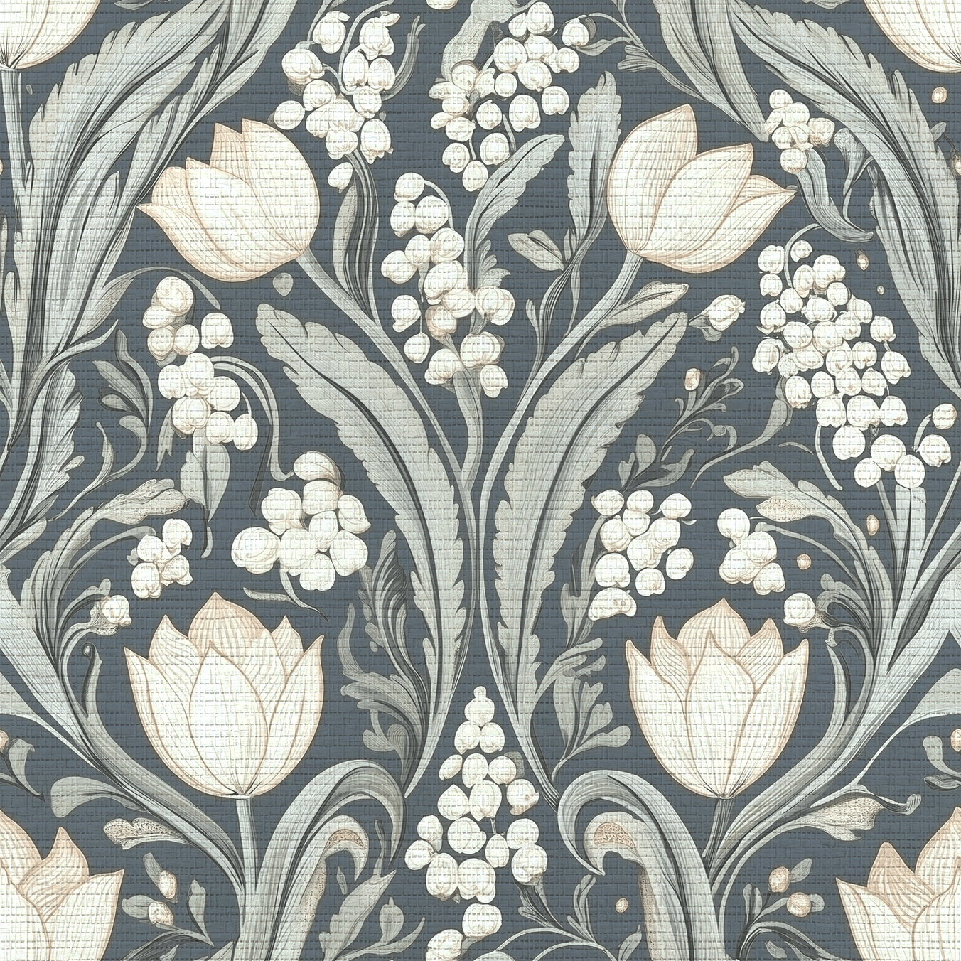 Lyria Faux Grasscloth Wallpaper - Painted Paper