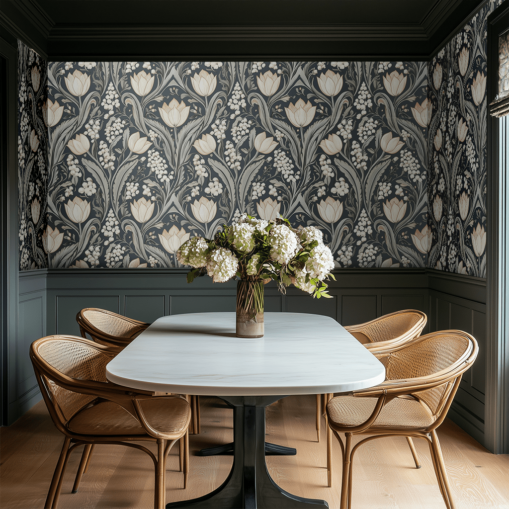 Lyria Wallpaper - Benton Lane Home - Painted Paper