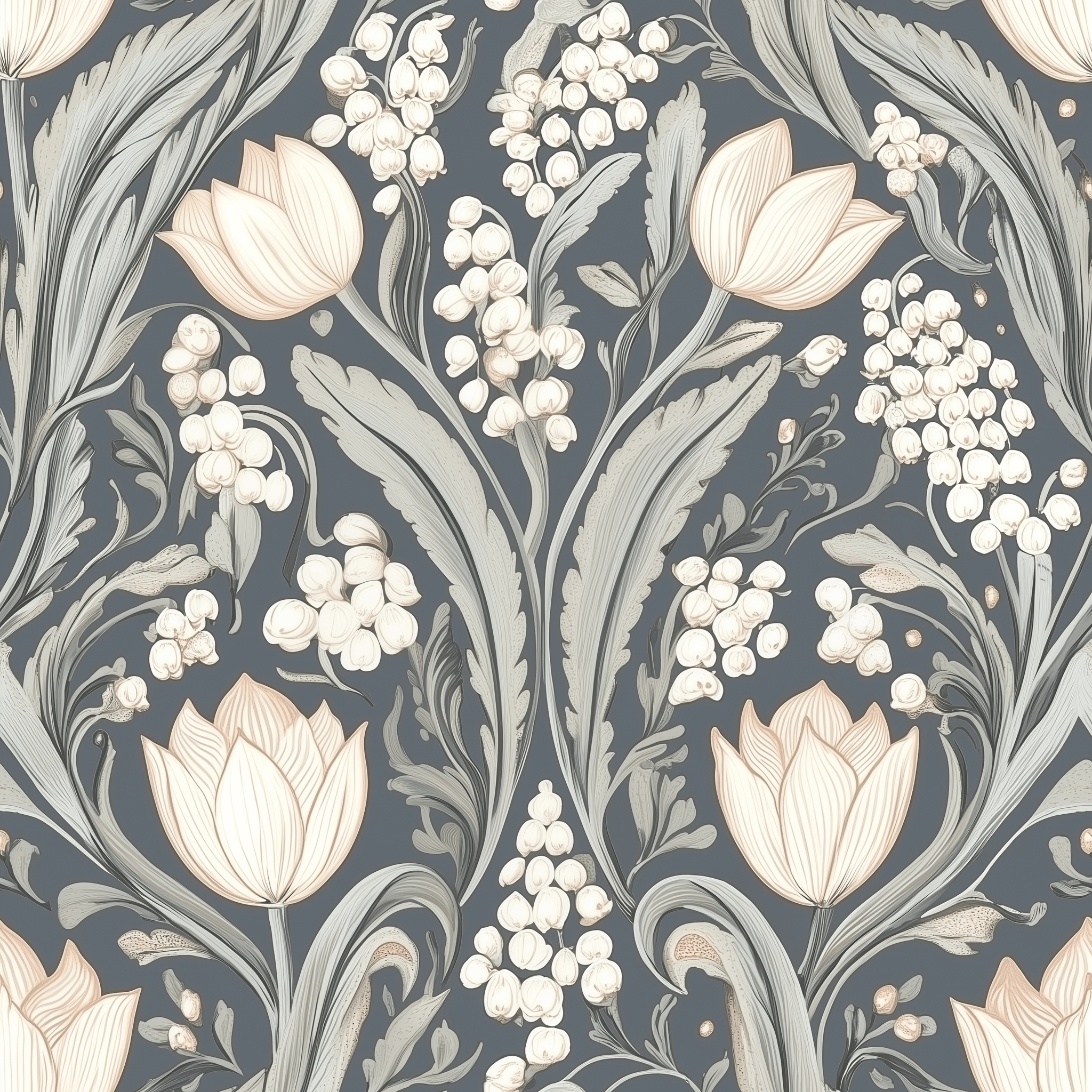 Lyria Wallpaper - Benton Lane Home - Painted Paper