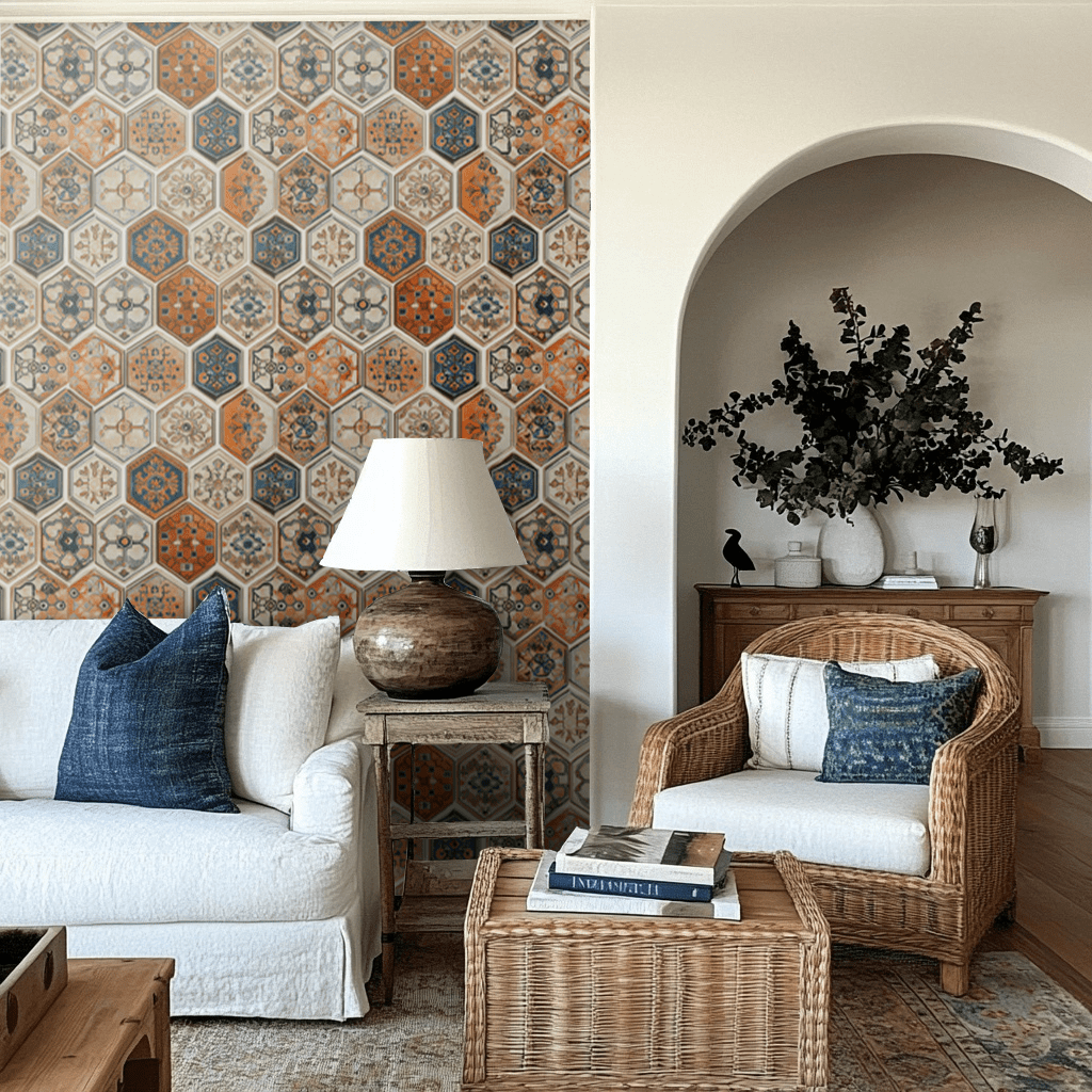 Madison Tile Wallpaper - Benton Lane Home - Anthem Classic