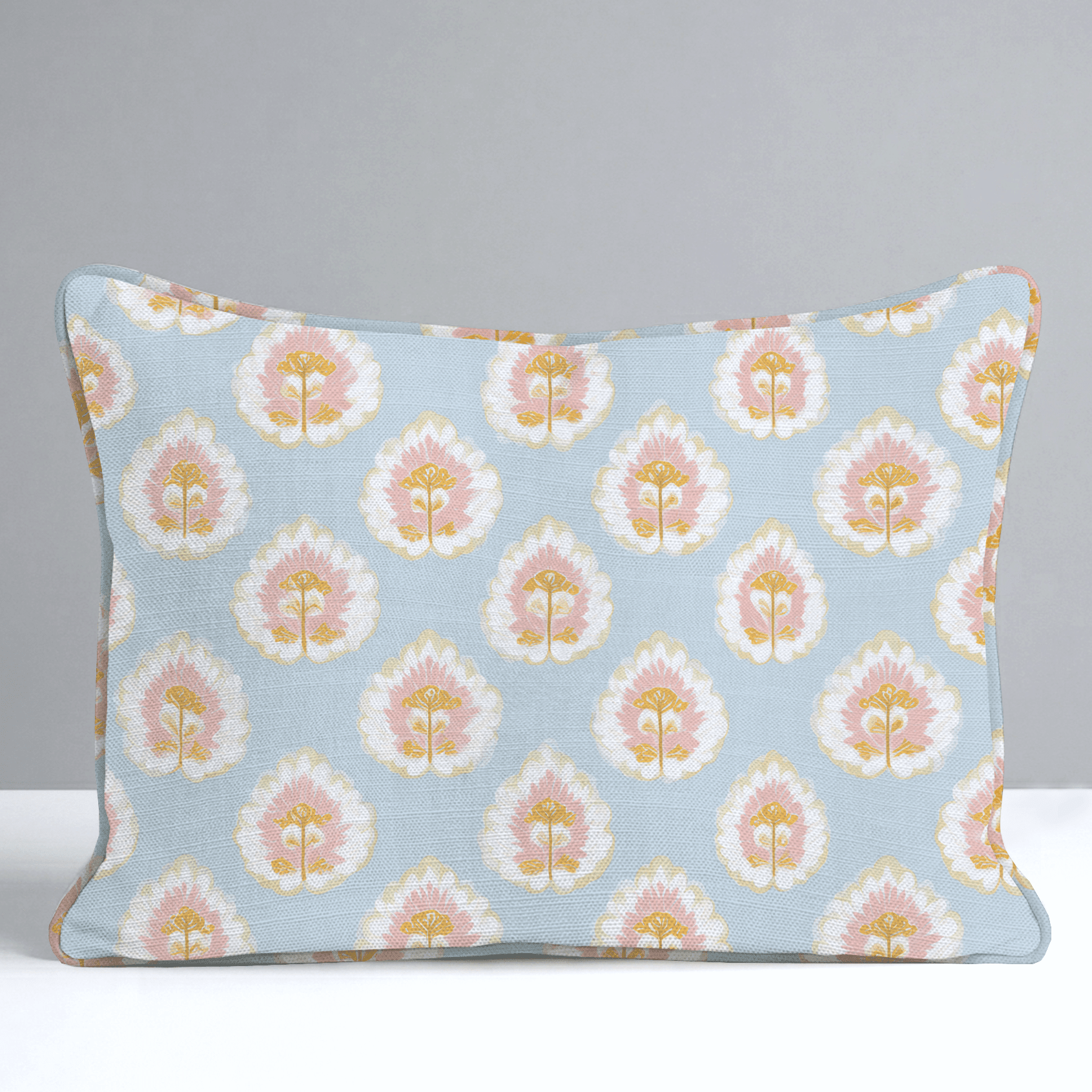 Magnolia Mist Throw Pillow - Benton Lane Home - Lemon Park