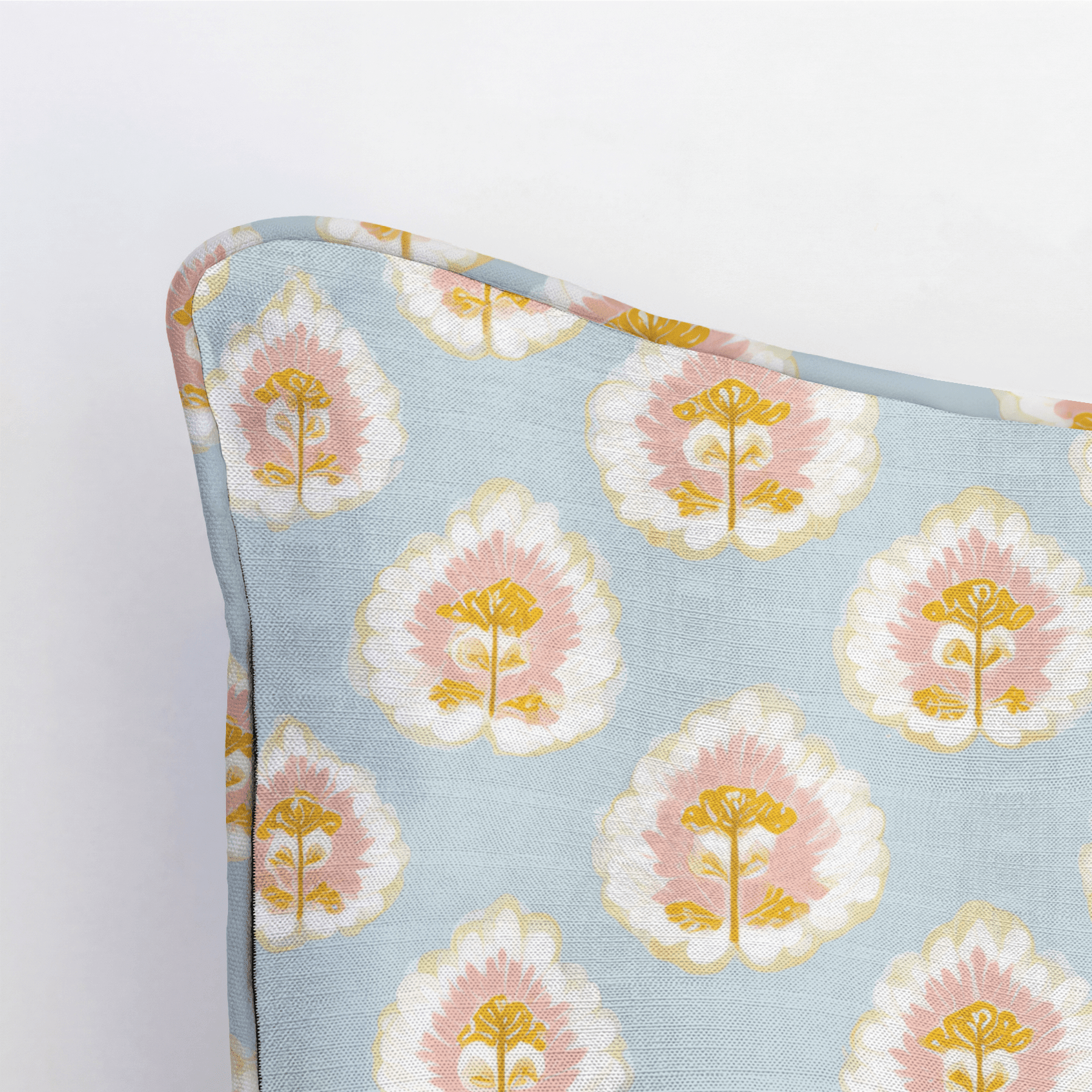 Magnolia Mist Throw Pillow - Benton Lane Home - Lemon Park
