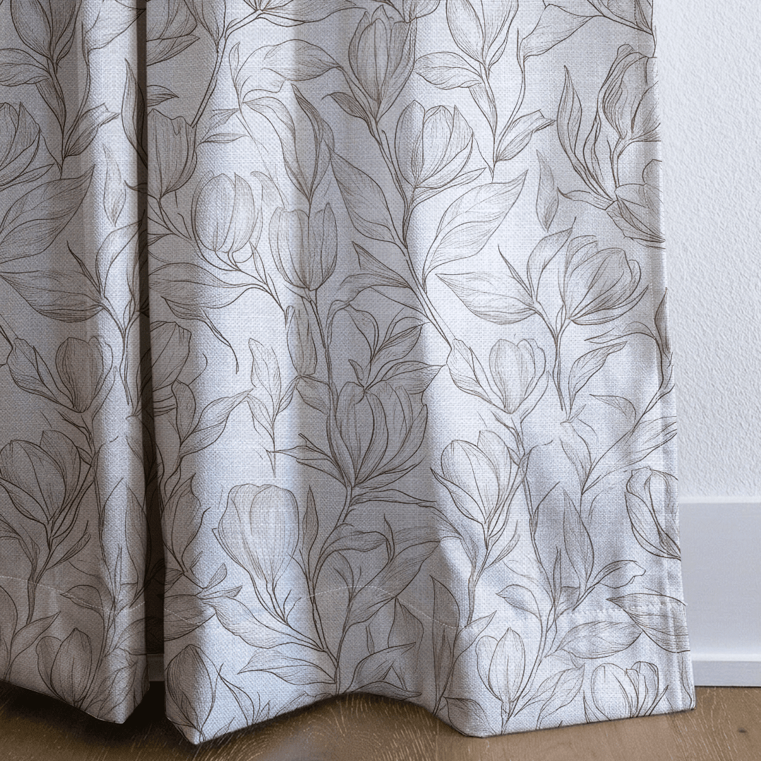 Magnolia Sketch - Drapery - Benton Lane Home - Lemon Park