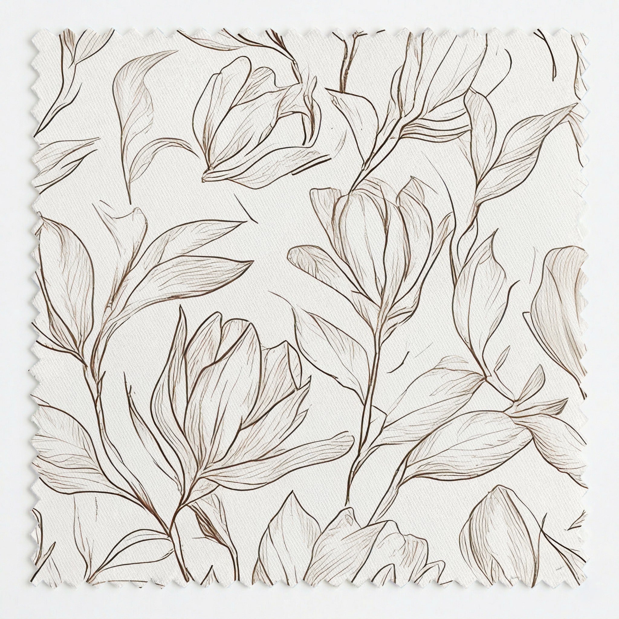 Magnolia Sketch - Fabric - Lemon Park