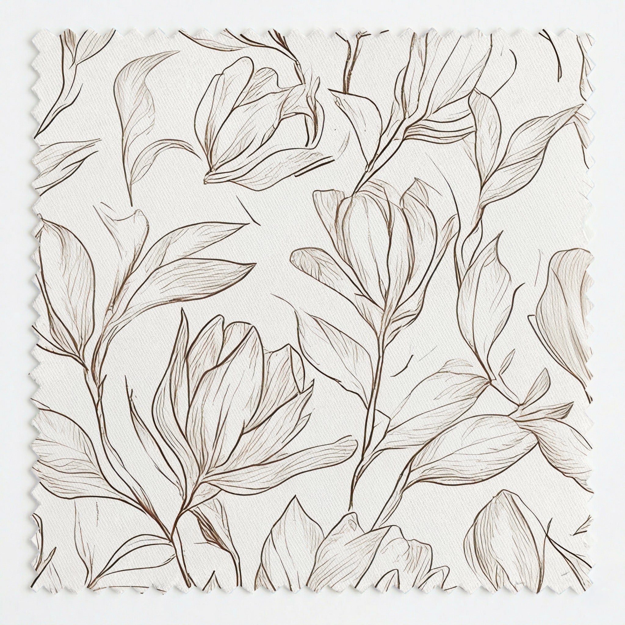 Magnolia Sketch - Fabric - Benton Lane Home - Lemon Park