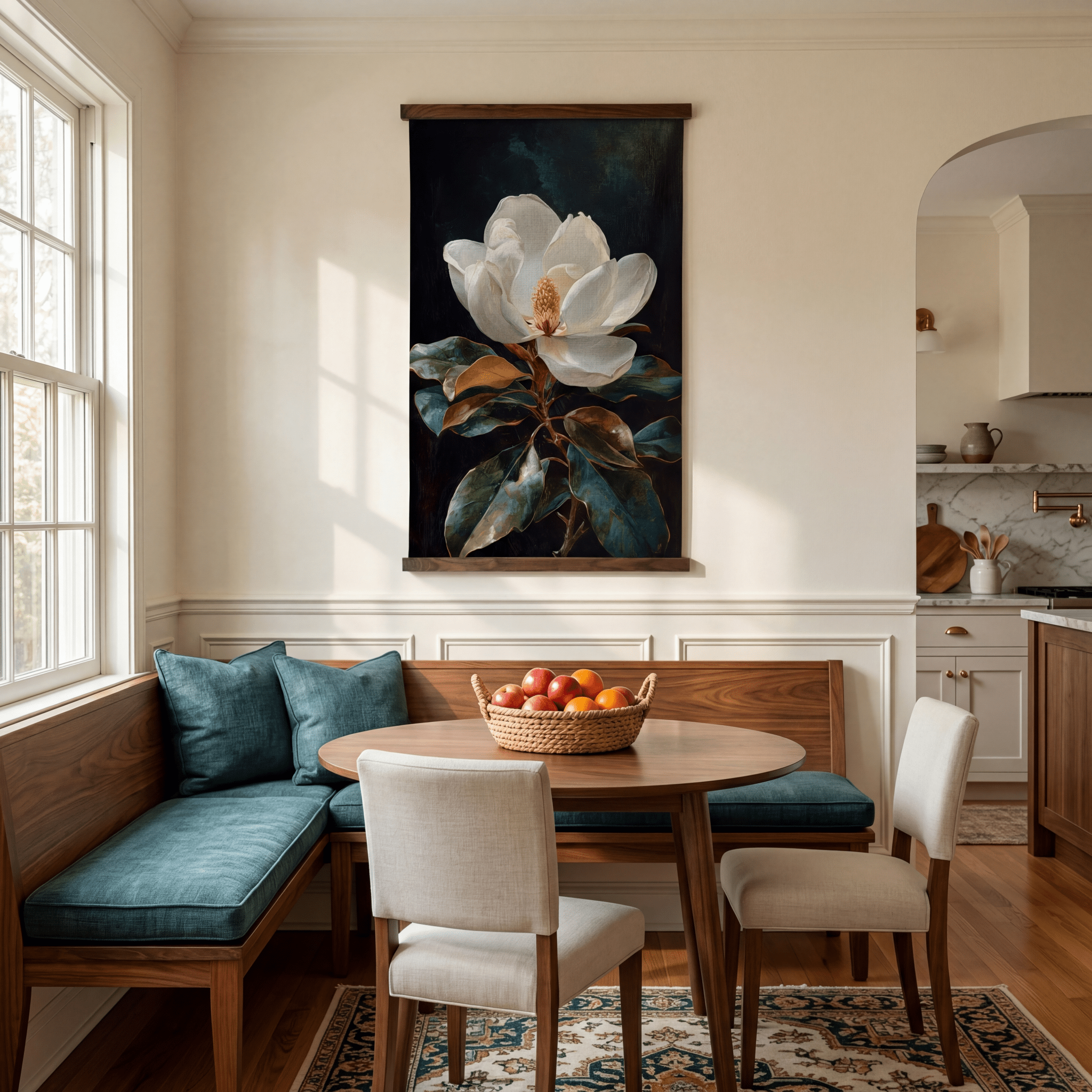 Magnolia Study - Tapestry - Painted Paper