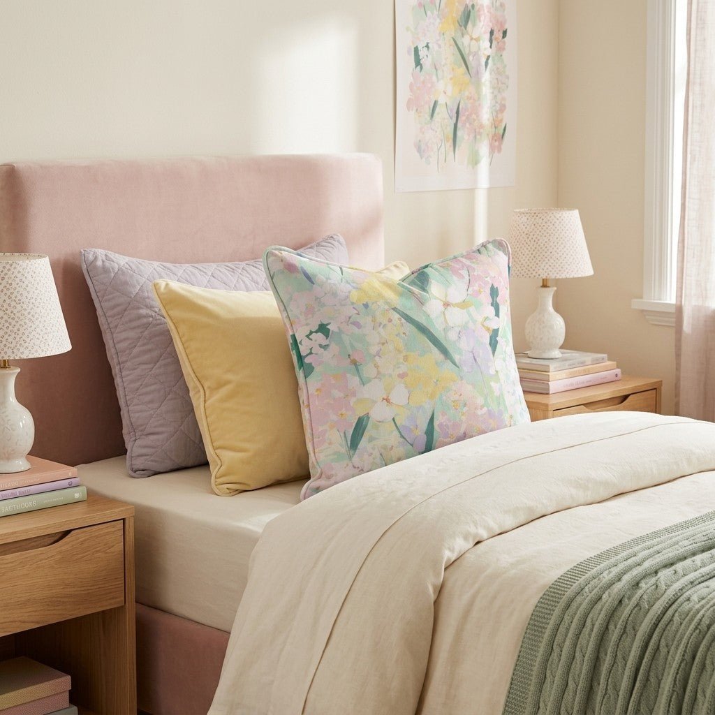 Magnolia Throw Pillow - Benton Lane Home - Hillcroft Home